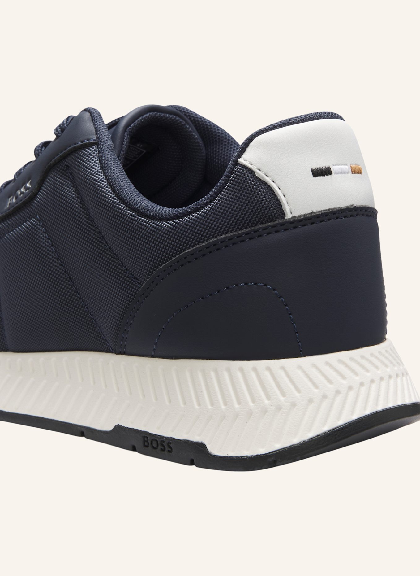 BOSS Sneaker TITANIUM_RUNN_NYPUN: DUNKELBLAU