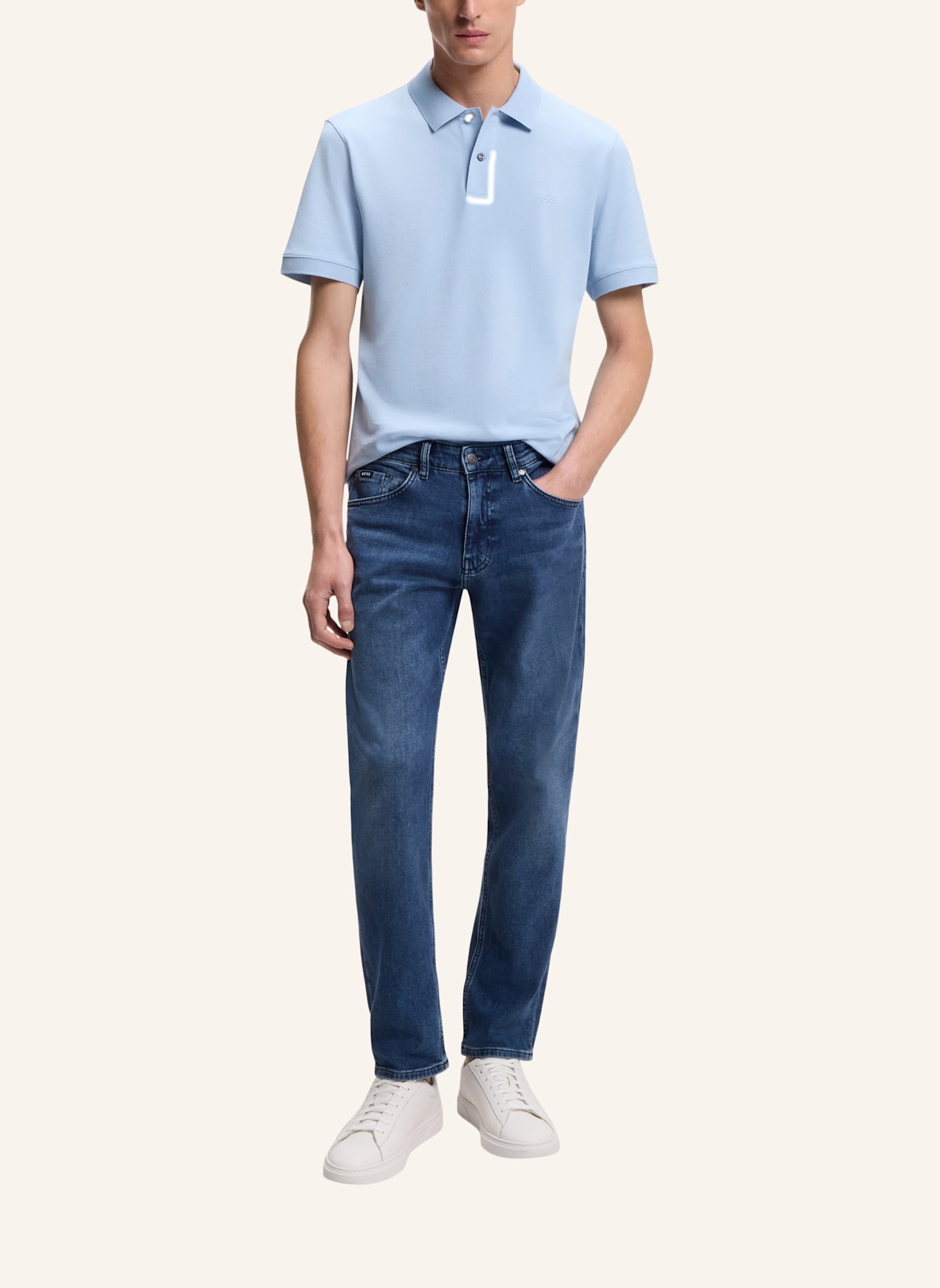 BOSS Sneaker KIERAN_TENN_ALLT: WEISS