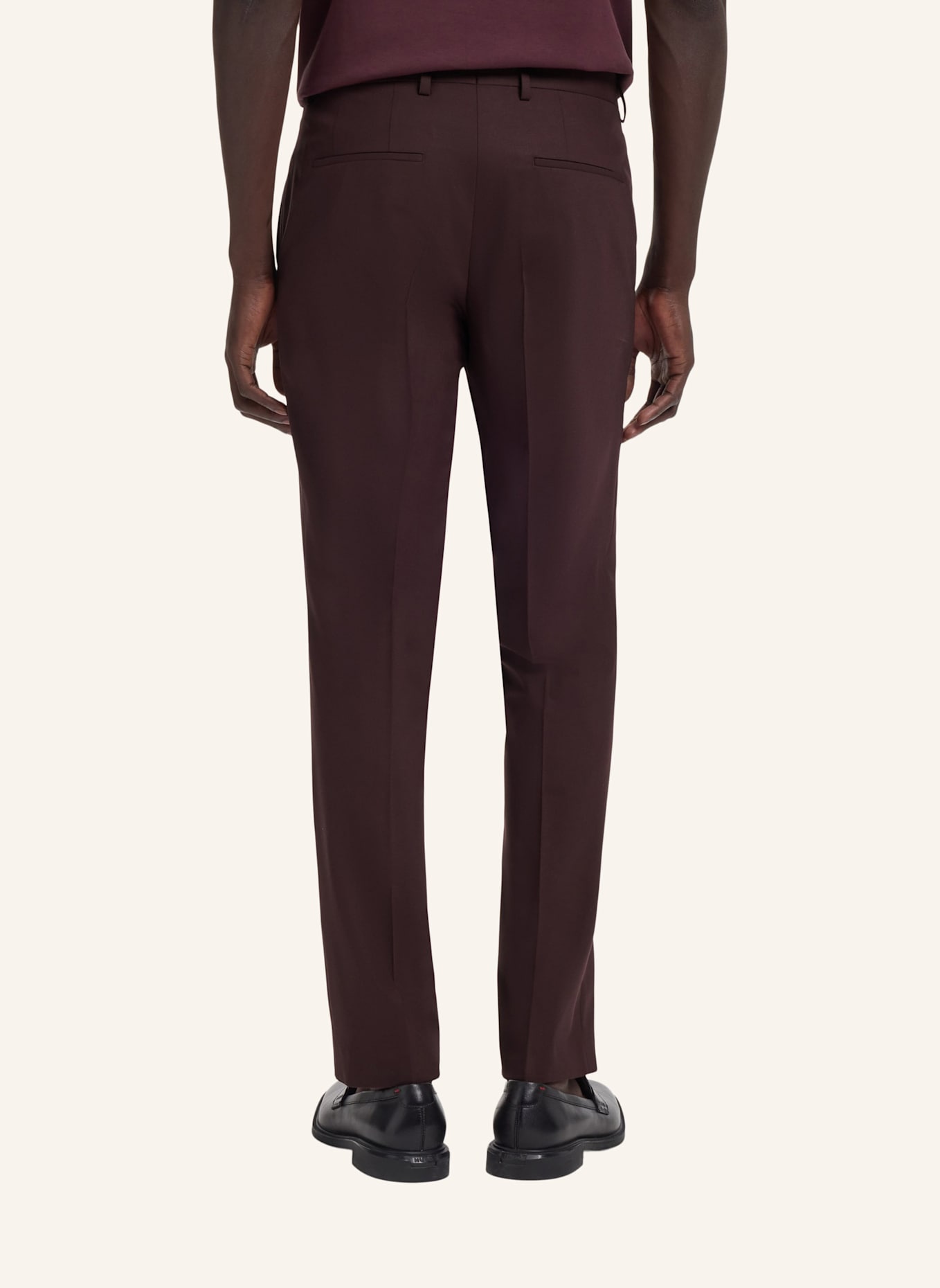 HUGO Business Anzug HENRY/GETLIN232X Slim Fit: BRAUN