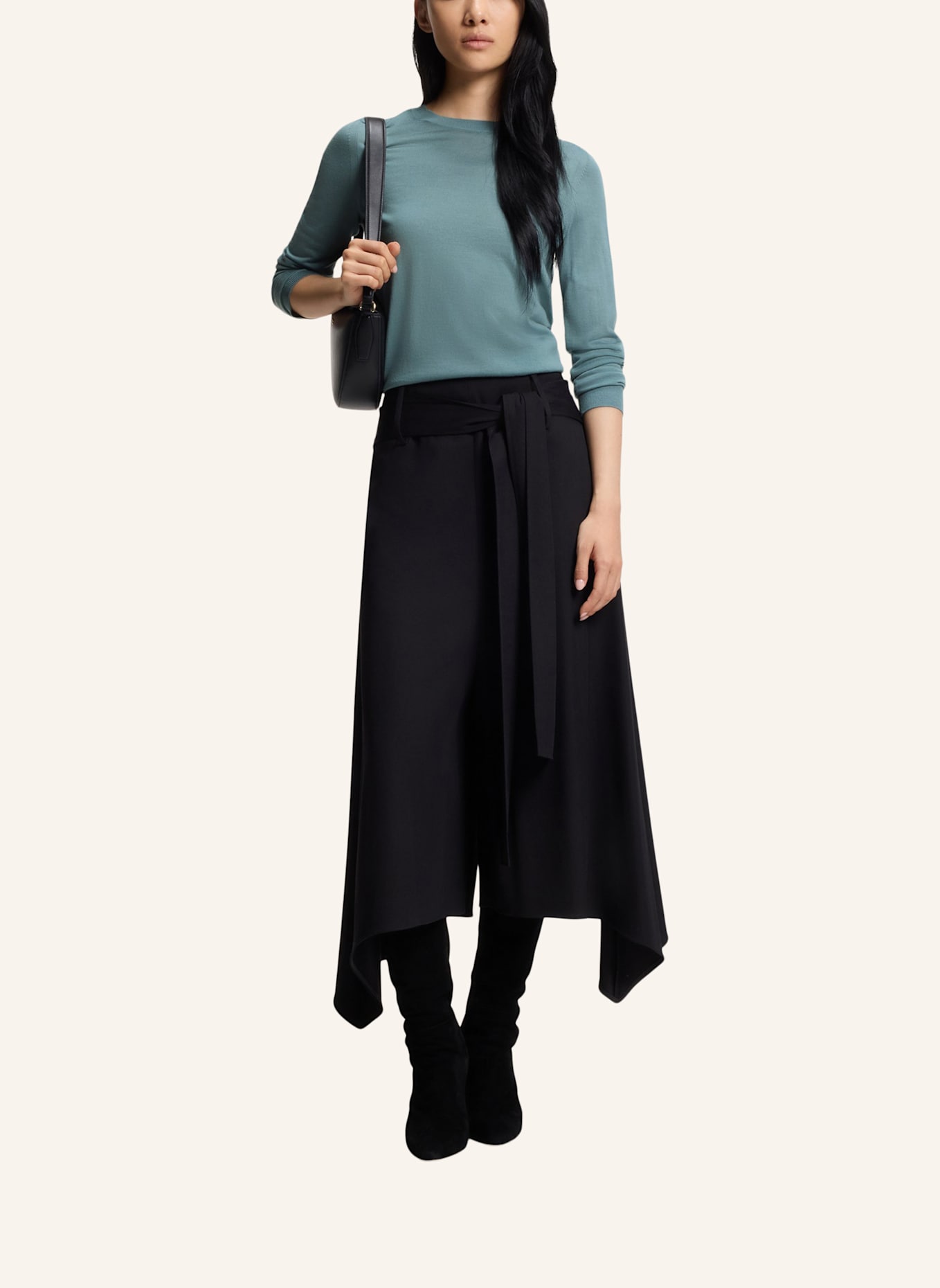 BOSS Pullover FERPINA Slim Fit: BLAU