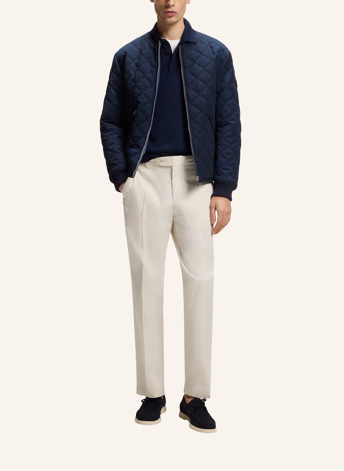 BOSS Business Hose C-PERIN-W-WG-261F Tapered Fit: WEISS