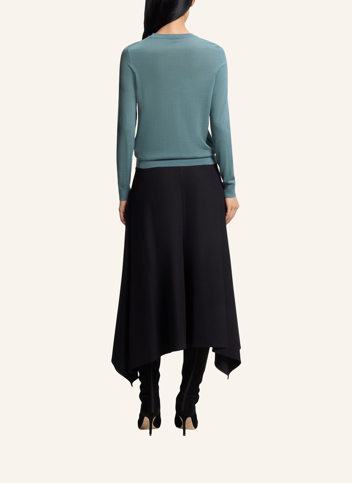 BOSS Pullover FERPINA Slim Fit: BLAU