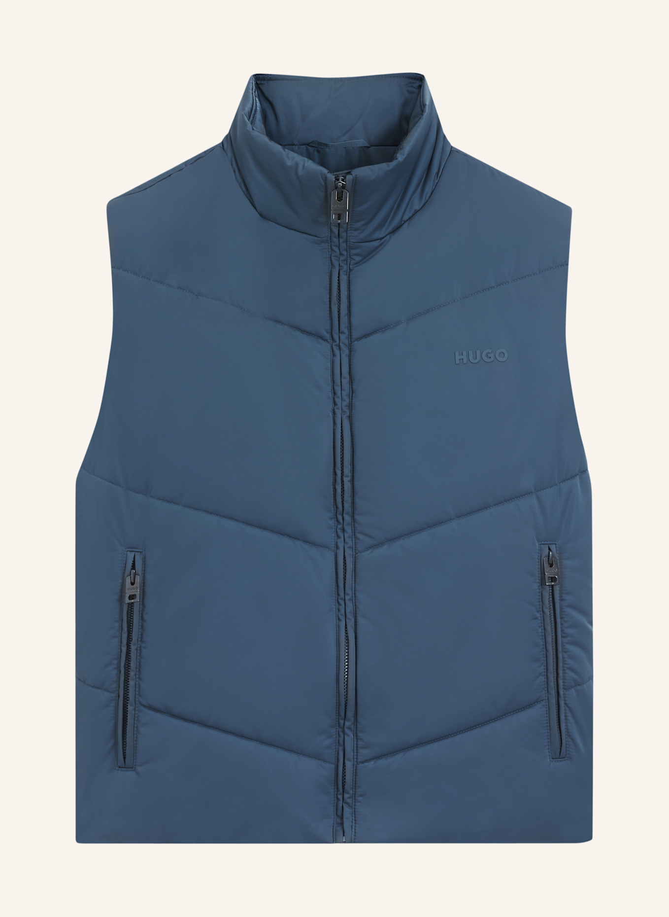 HUGO Casual Jacke BEROLINO2611 Regular Fit: BLAU