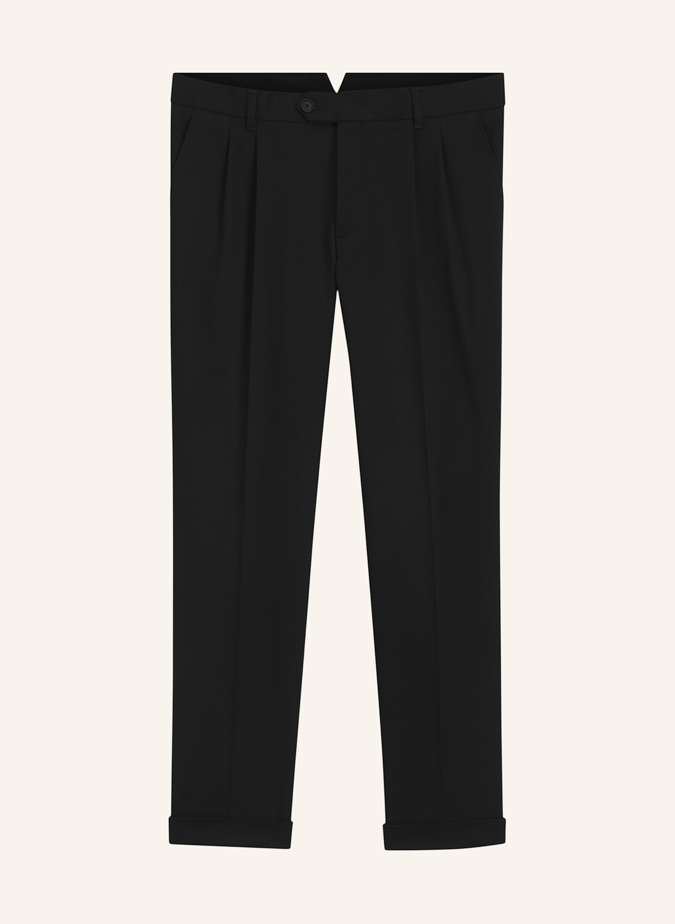 BOSS Business Hose H-PERIN-DPLTU-261_ME Tapered Fit: SCHWARZ