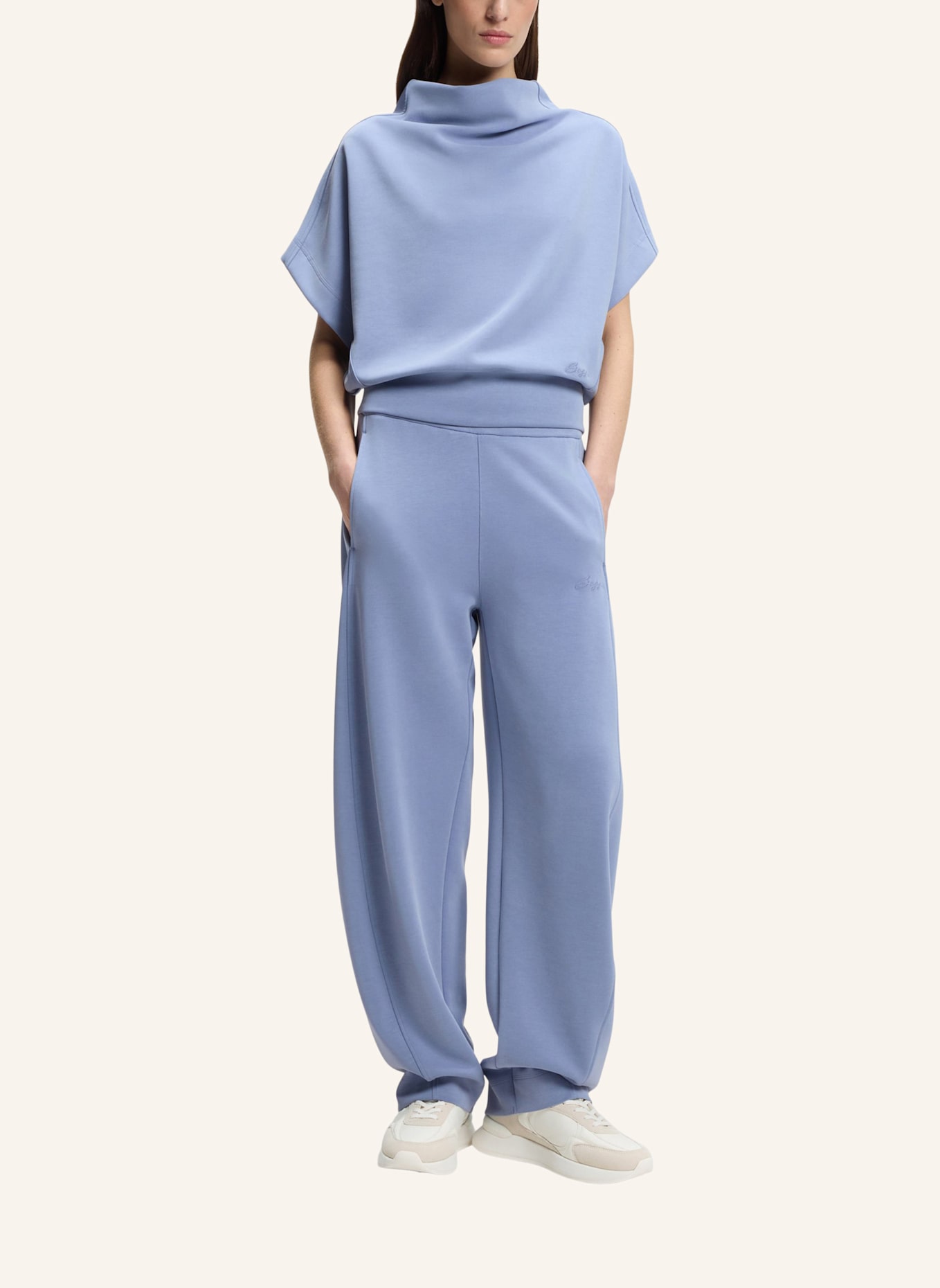 BOSS Turnschuh B ICON_RUNN_SDNY1: WEISS