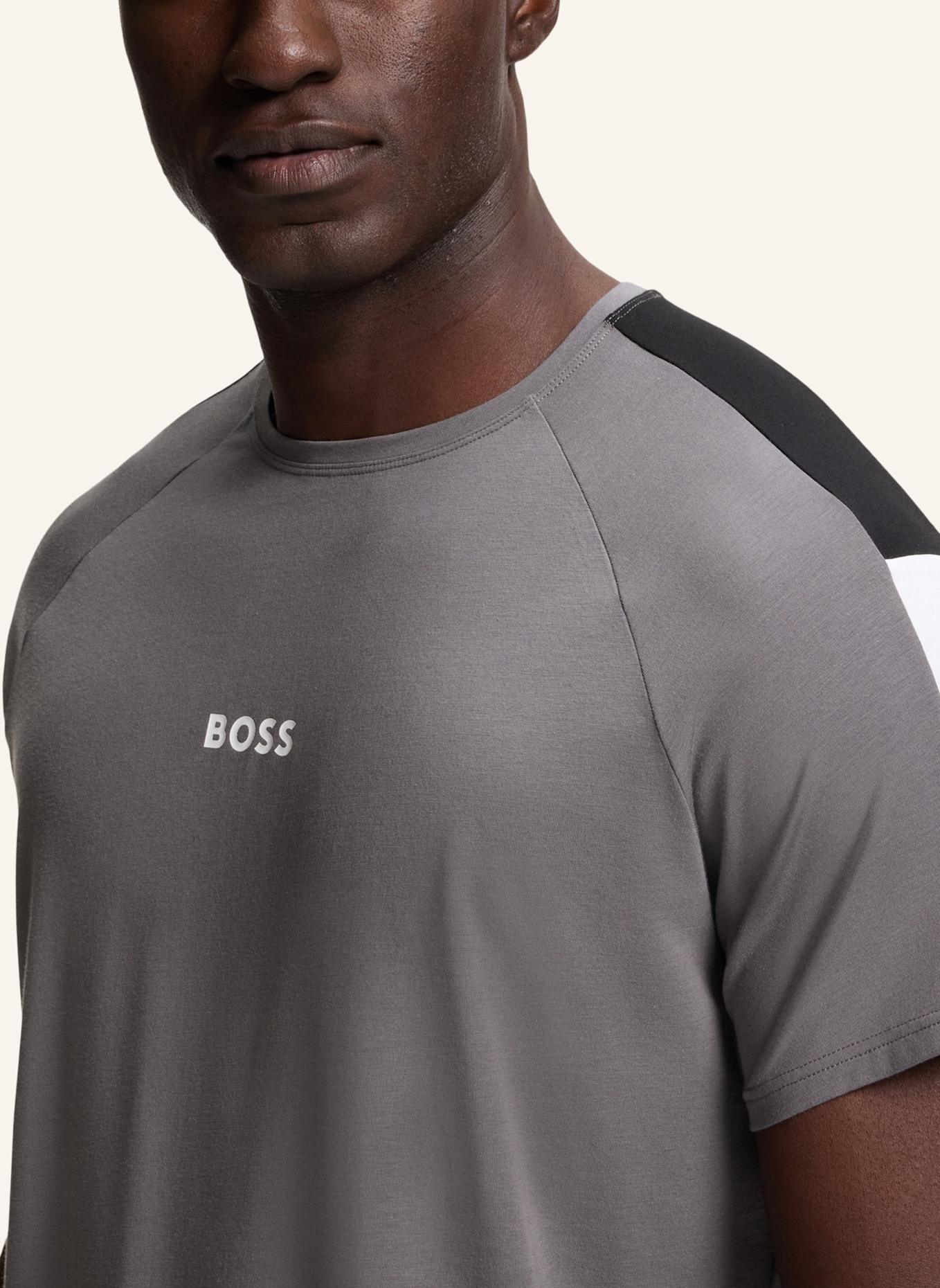 BOSS Pyjama-Set BALANCE SHORT SET Regular Fit: DUNKELGRAU