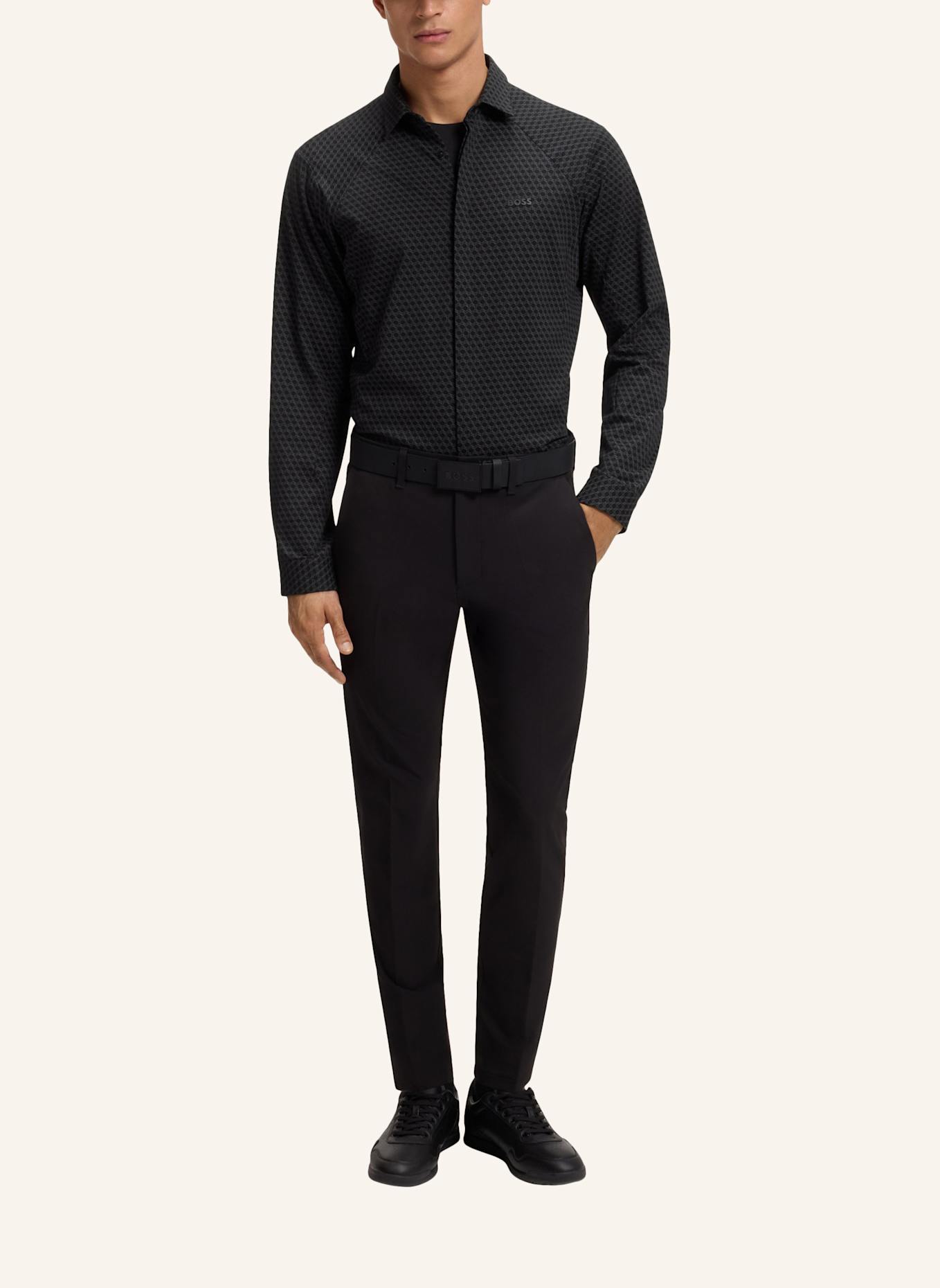 BOSS Casual Hemd ST_EXCURSE L Regular Fit: SCHWARZ