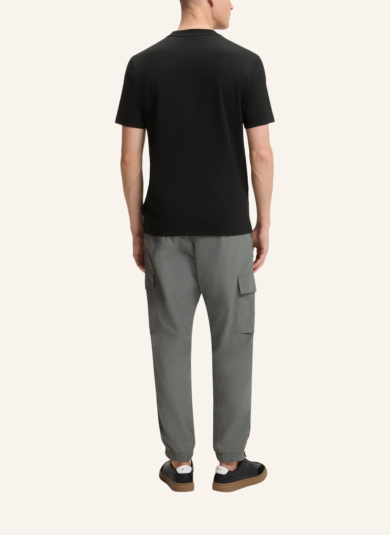 BOSS T-Shirt TE_DOBERMANN: SCHWARZ