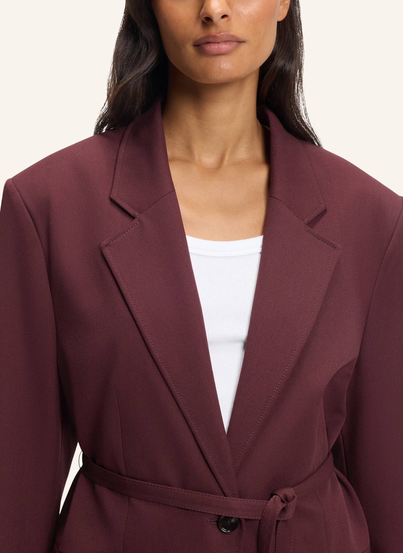 BOSS Blazer C_JALARA Oversize Fit: DUNKELBRAUN