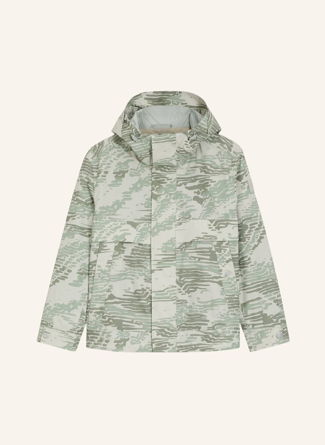 BOSS Casual Jacke OCOMBO Relaxed Fit: SILBER