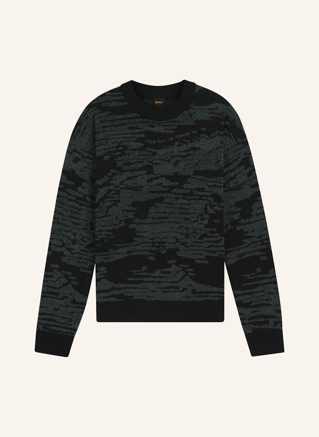 BOSS Pullover ANDSCAPE Relaxed Fit: SCHWARZ