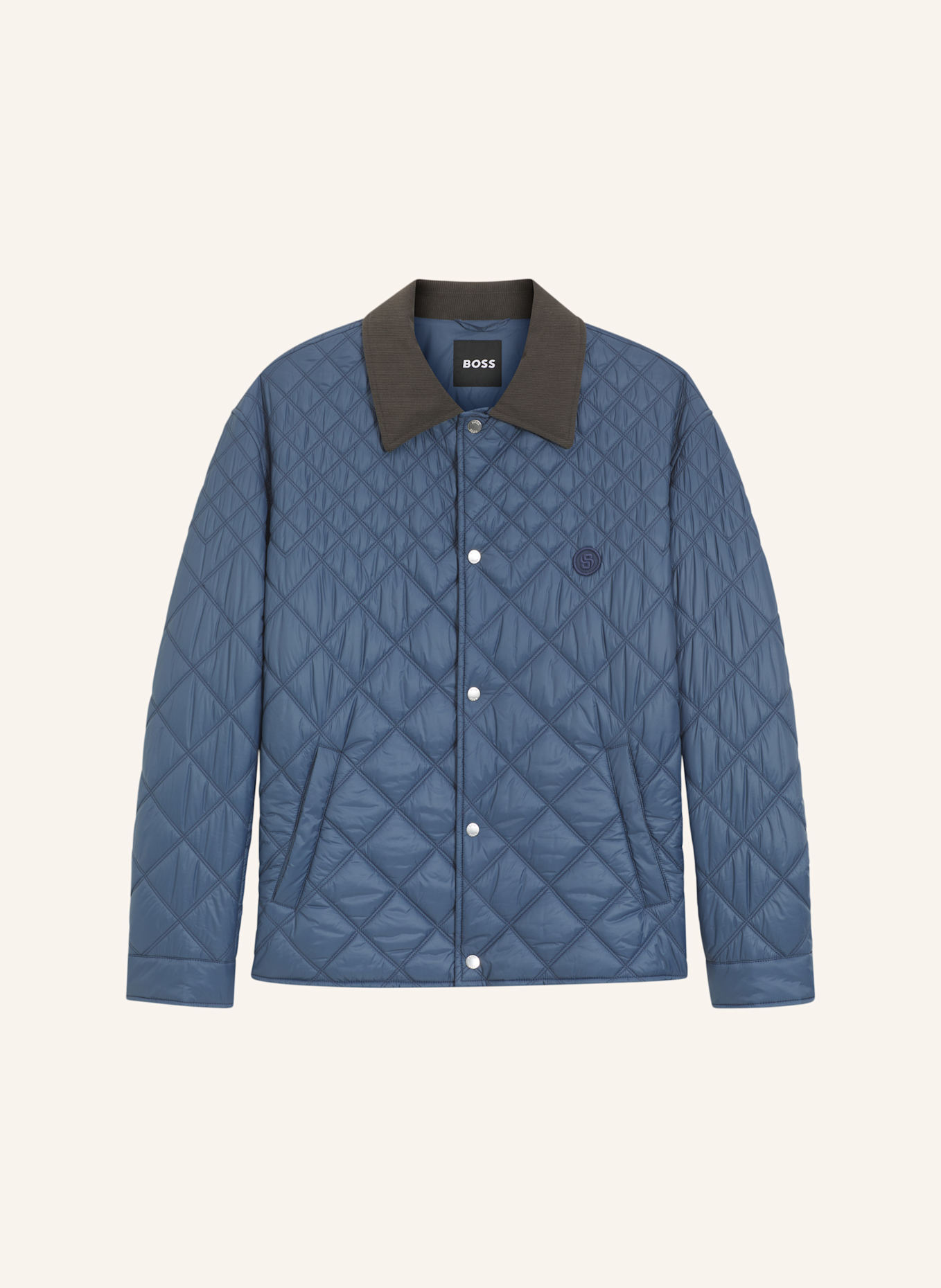 BOSS Casual Jacke C-COSMIX Relaxed Fit: BLAU