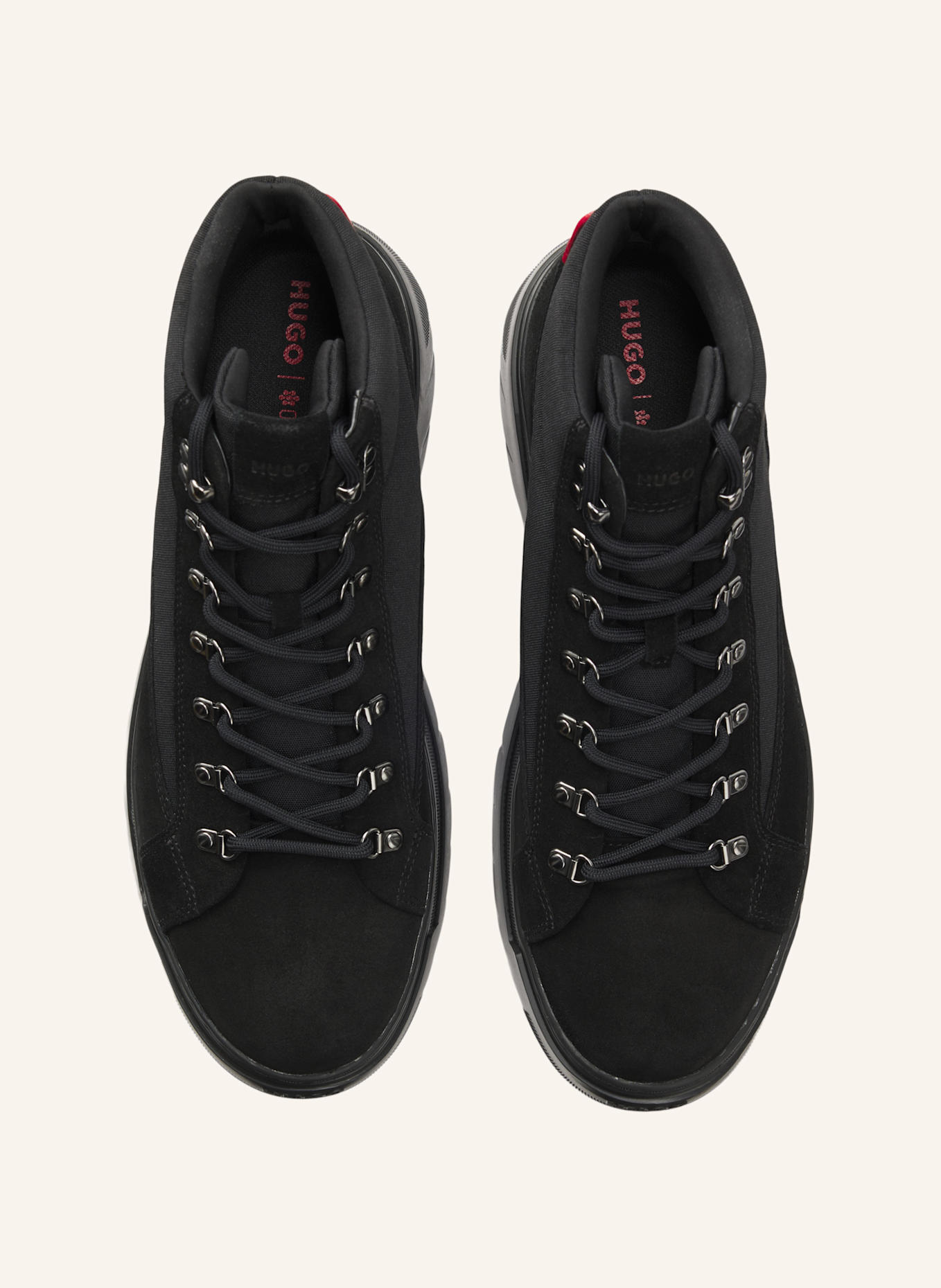 HUGO Stiefel URIAN_HALB_SDNY: SCHWARZ