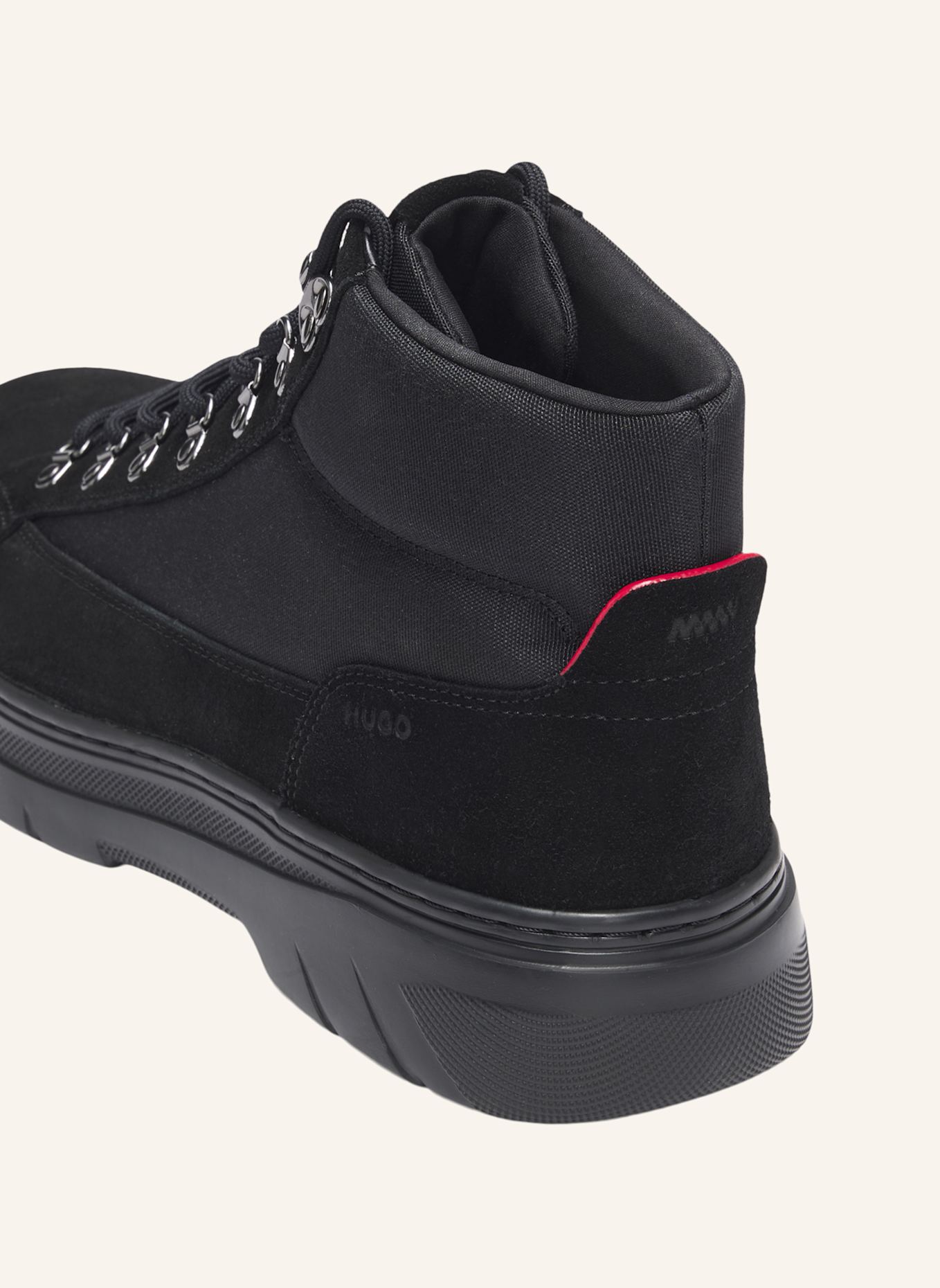 HUGO Stiefel URIAN_HALB_SDNY: SCHWARZ