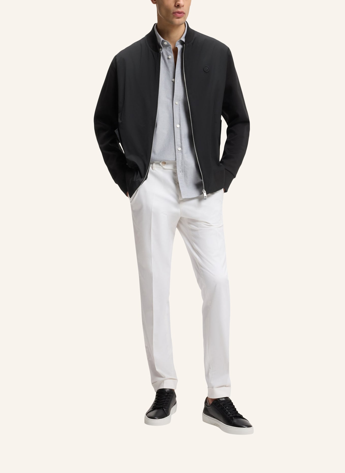 BOSS Sweatshirt C-SKILES 98 Regular Fit: SCHWARZ