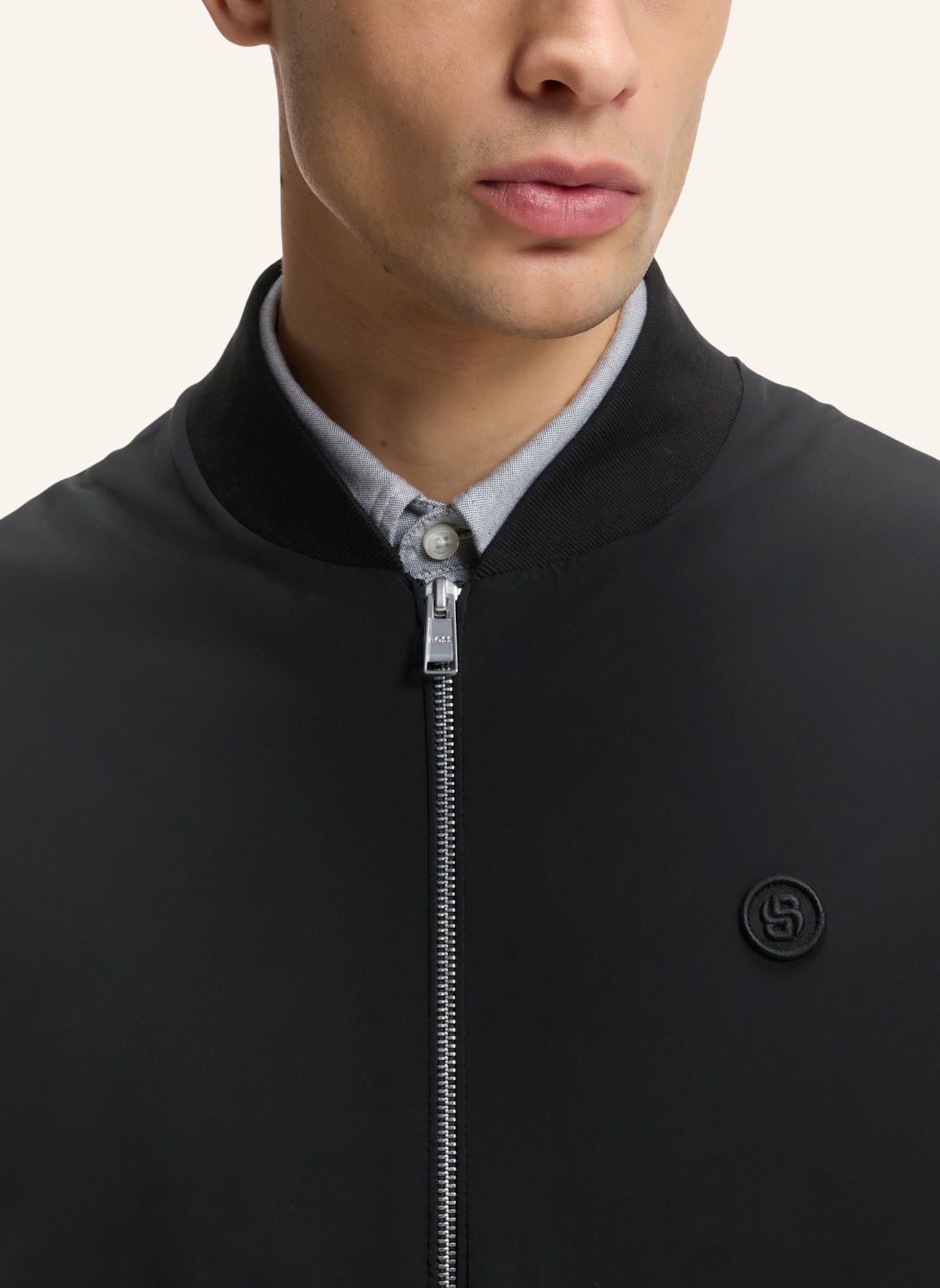 BOSS Sweatshirt C-SKILES 98 Regular Fit: SCHWARZ