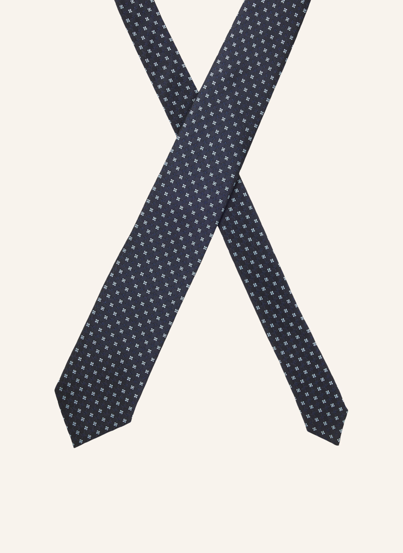 BOSS Krawatte H-TIE CM 7.5 253: DUNKELBLAU