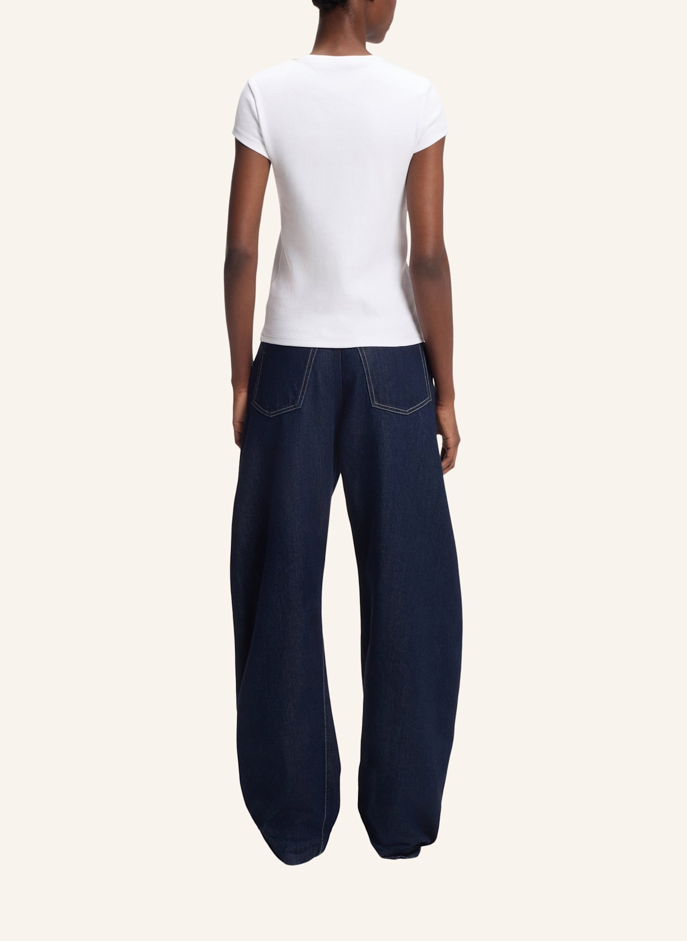 BOSS T-Shirt C_ECUTE Slim Fit: WEISS