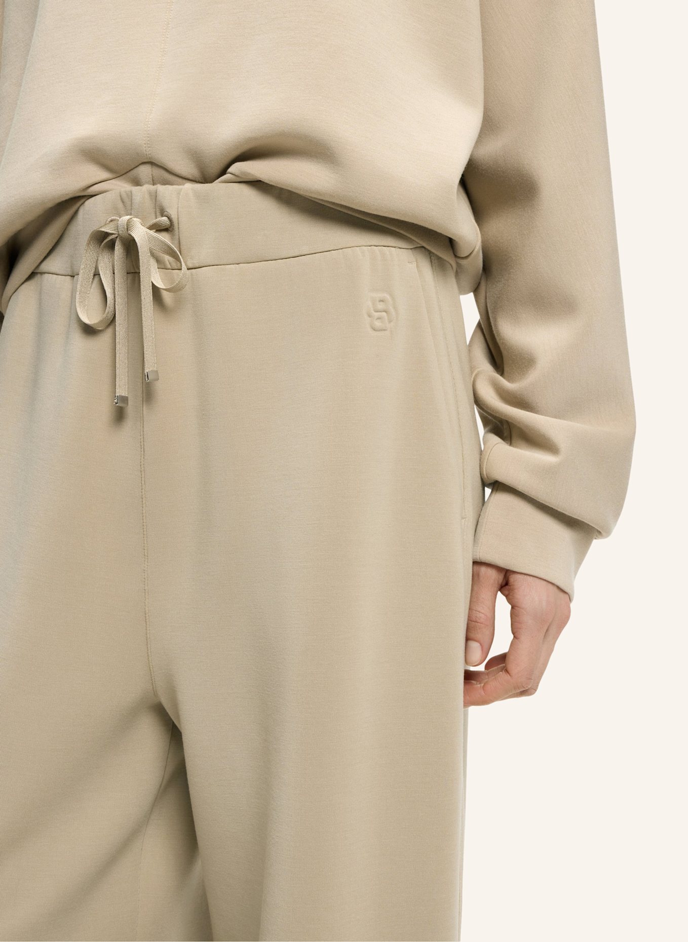 BOSS Casual Hose EPESYA Relaxed Fit: BEIGE