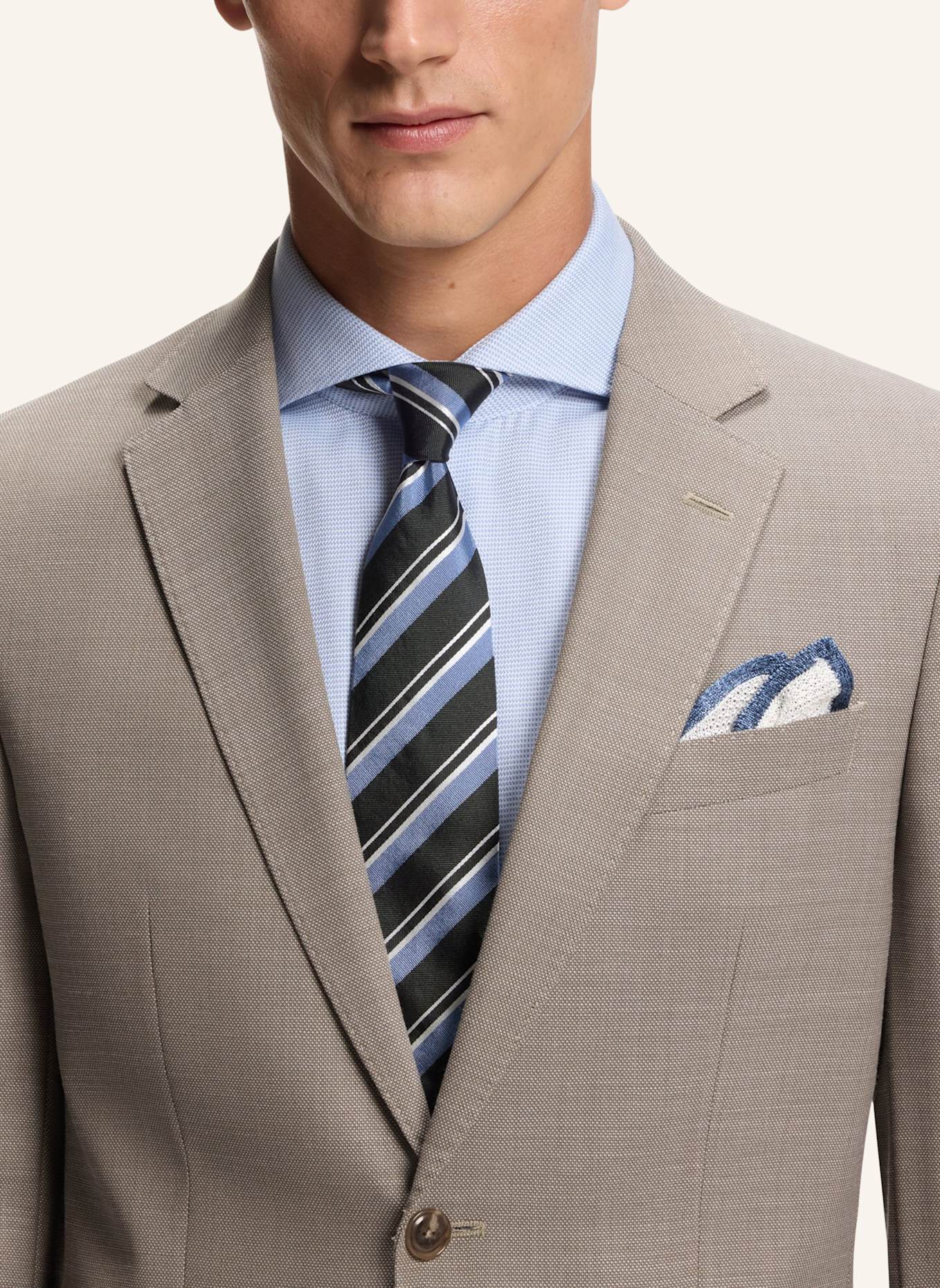 BOSS Business Anzug H-HUGE-2PCS-253 Slim Fit: KHAKI