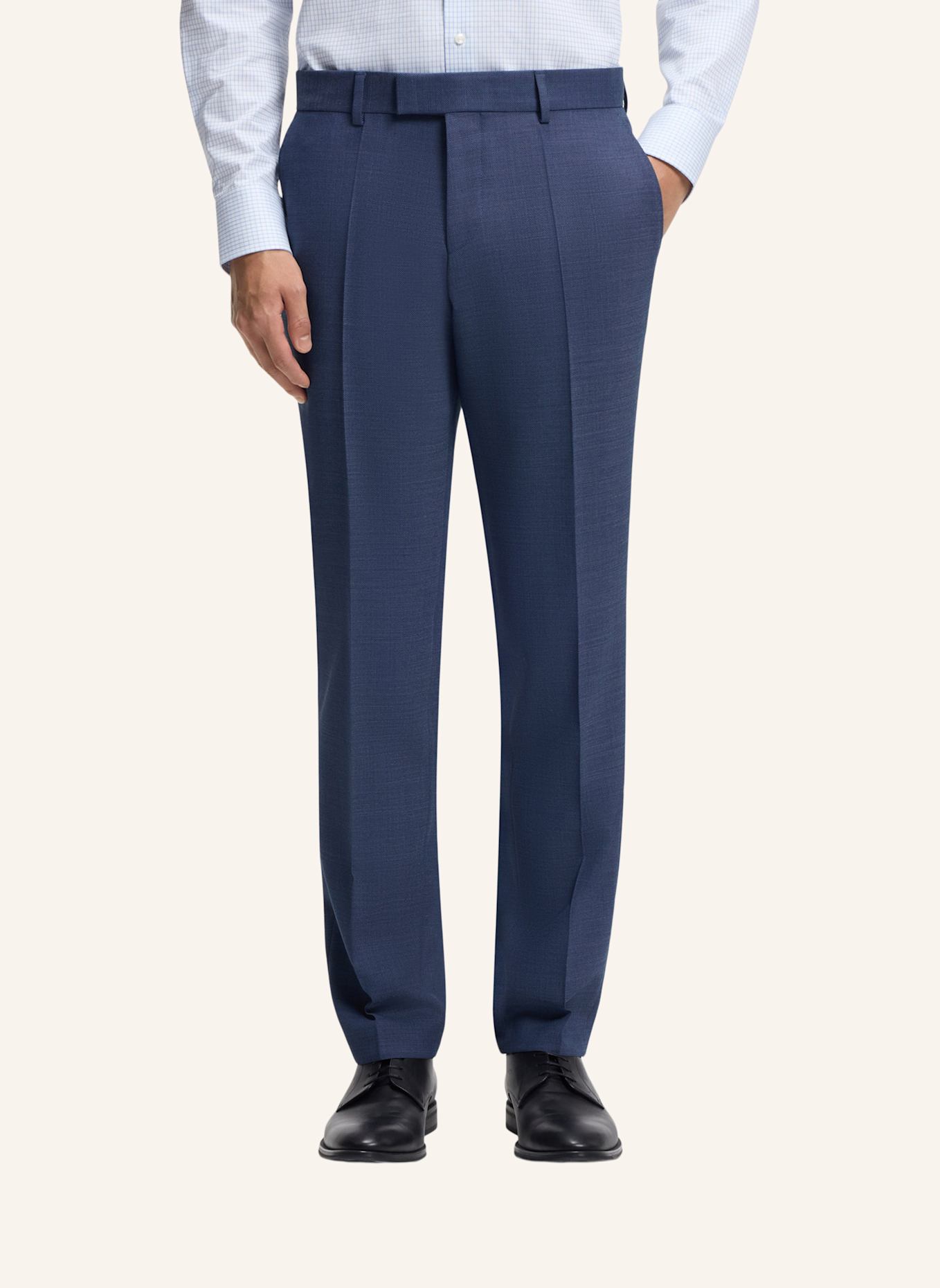 BOSS Business Anzug H-HUGE-2PCS-253 Slim Fit: BLAU