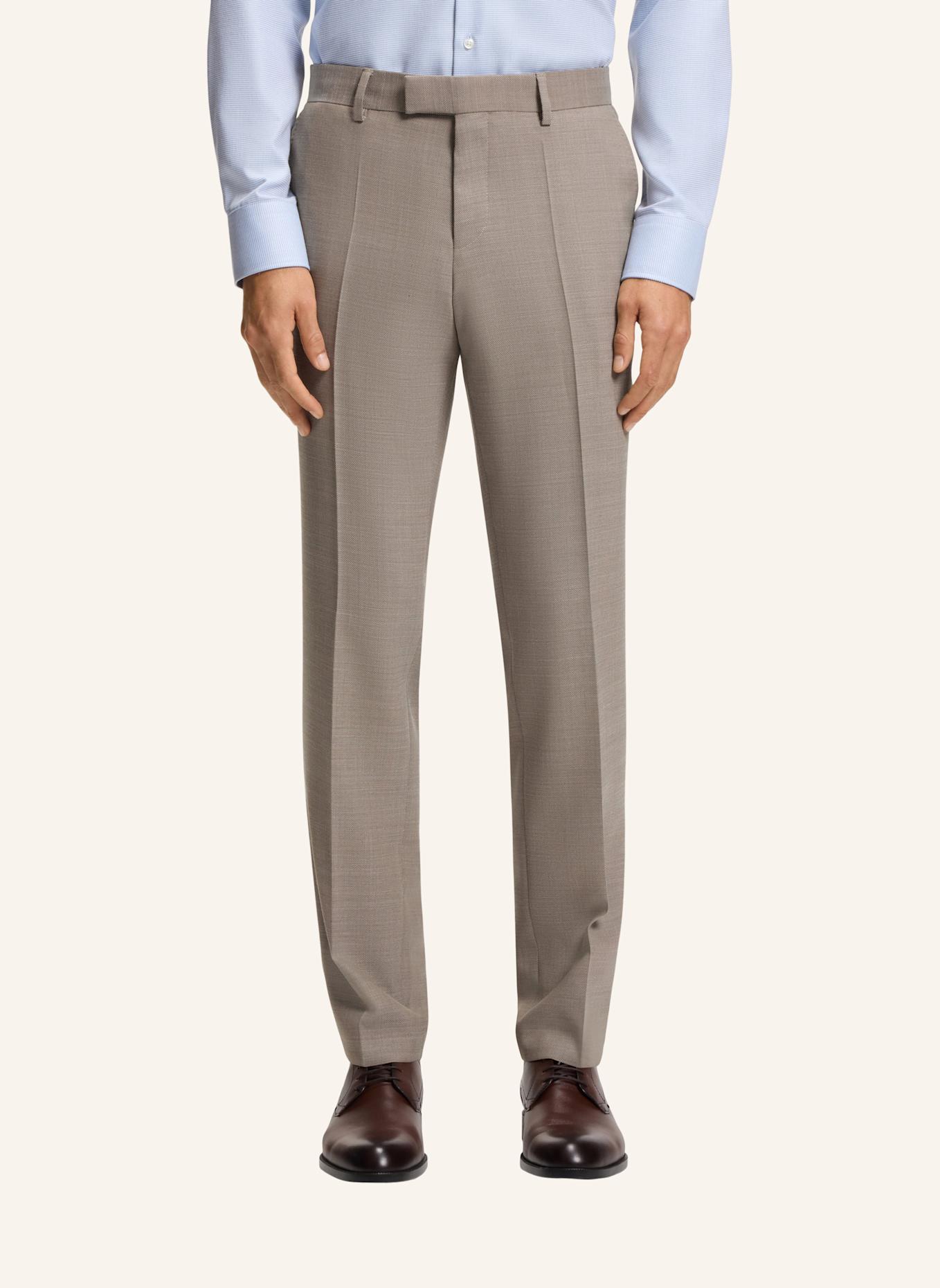 BOSS Business Anzug H-HUGE-2PCS-253 Slim Fit: KHAKI