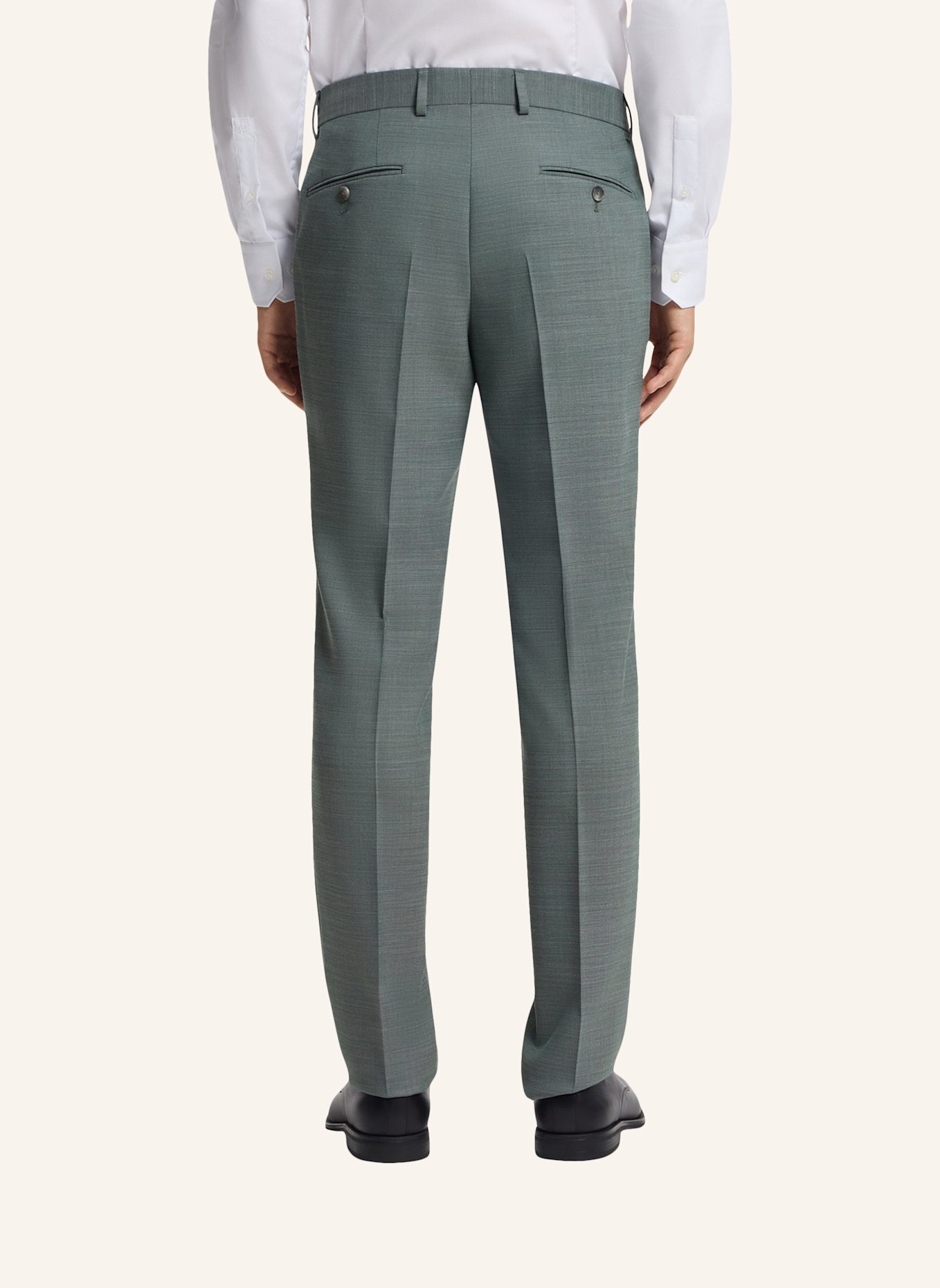 BOSS Business Anzug H-HUGE-2PCS-253 Slim Fit: GRÜN