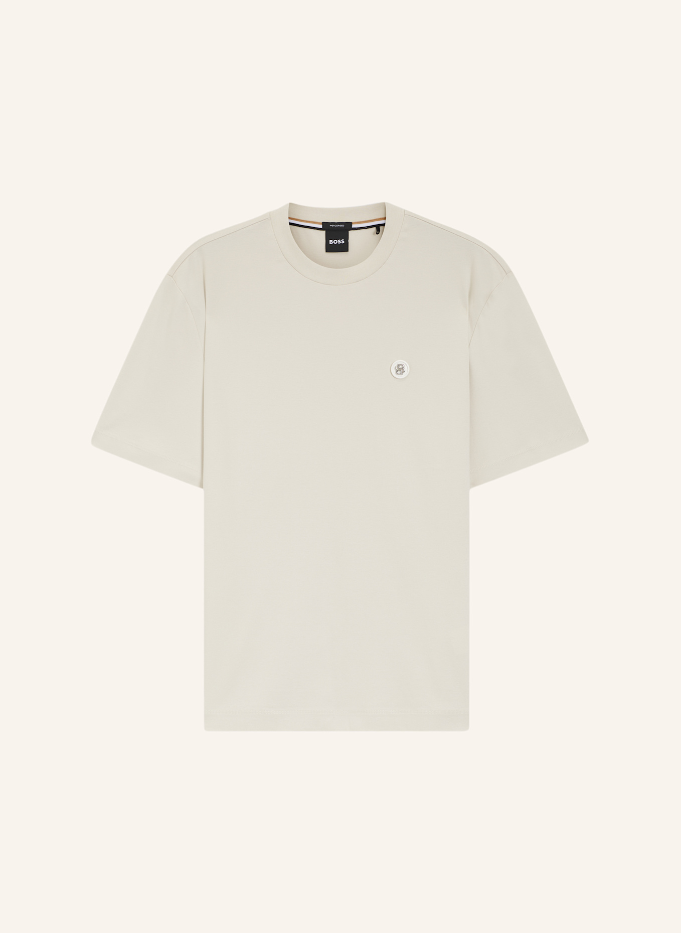 BOSS T-Shirt C-TAUT 01 Regular Fit: WEISS