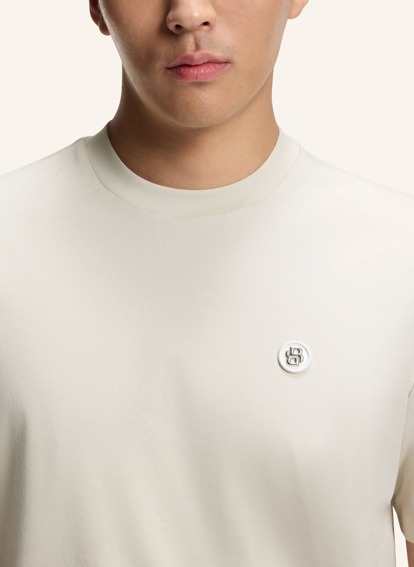 BOSS T-Shirt C-TAUT 01 Regular Fit: WEISS