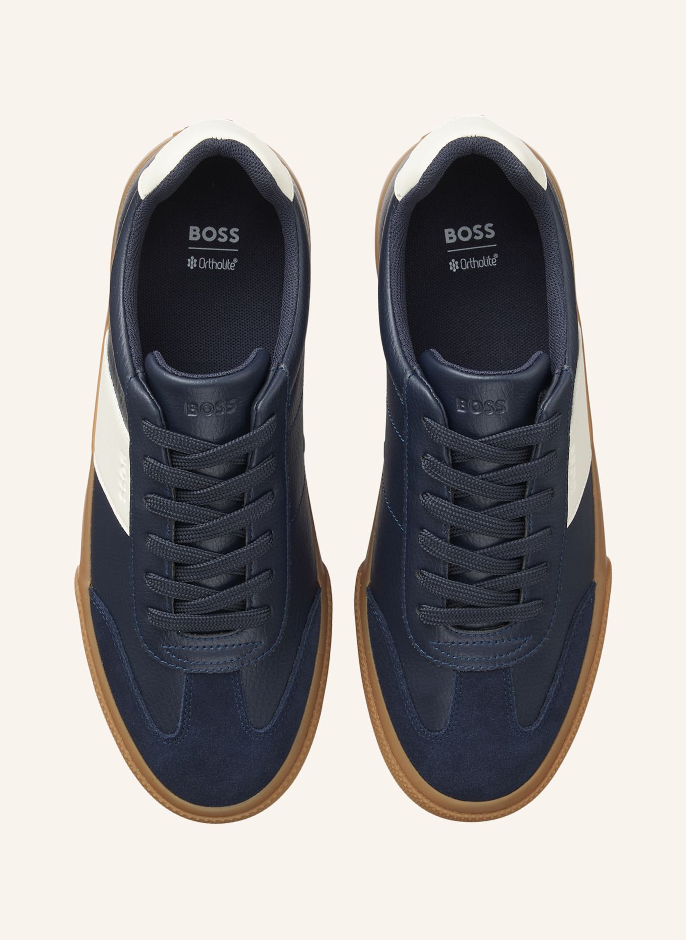 BOSS Sneaker AIDEN_TENN_SDGPUPN: DUNKELBLAU