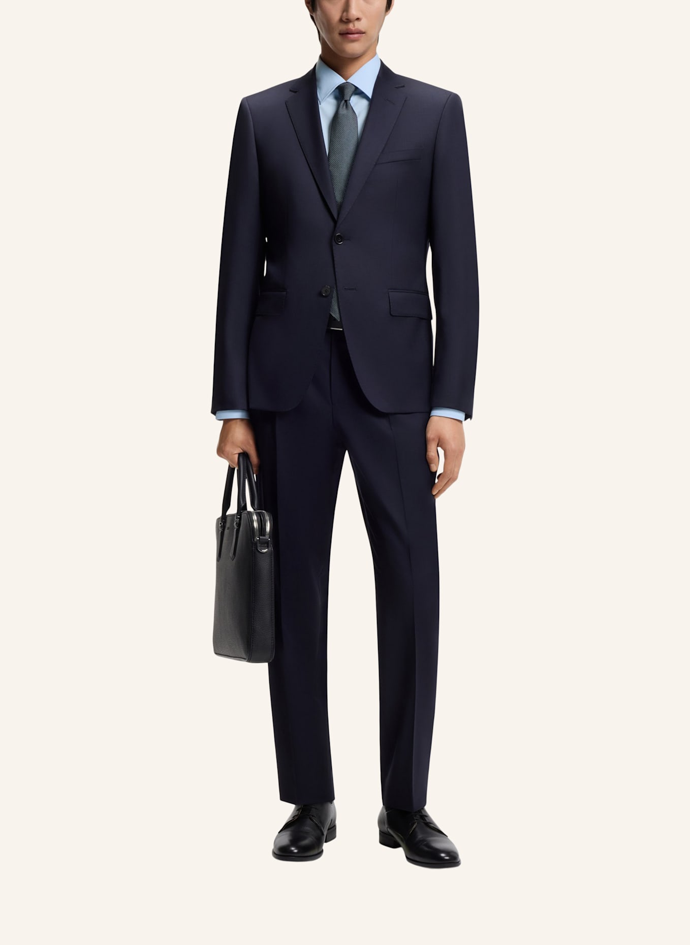 BOSS Business Hemd H-HANK-K-C3-261 Slim Fit: HELLBLAU