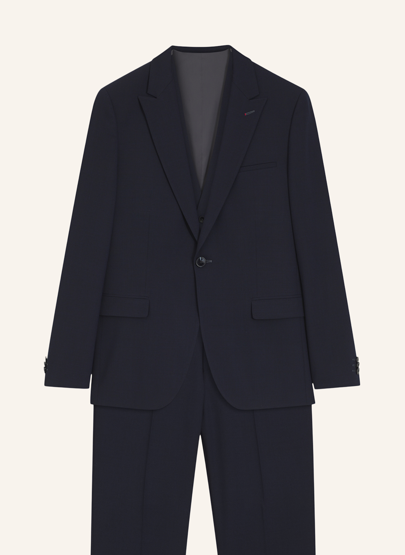 HUGO Business Anzug ARTI/HESTEN241V1X Extra-Slim Fit: DUNKELBLAU