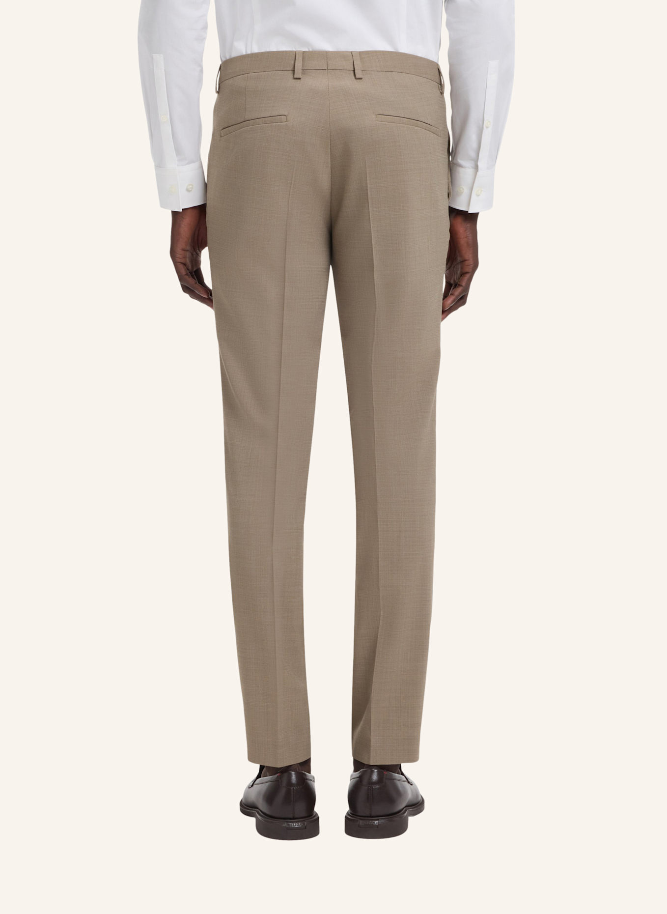 HUGO Business Anzug ARTI/HESTEN241V1X Extra-Slim Fit: BEIGE