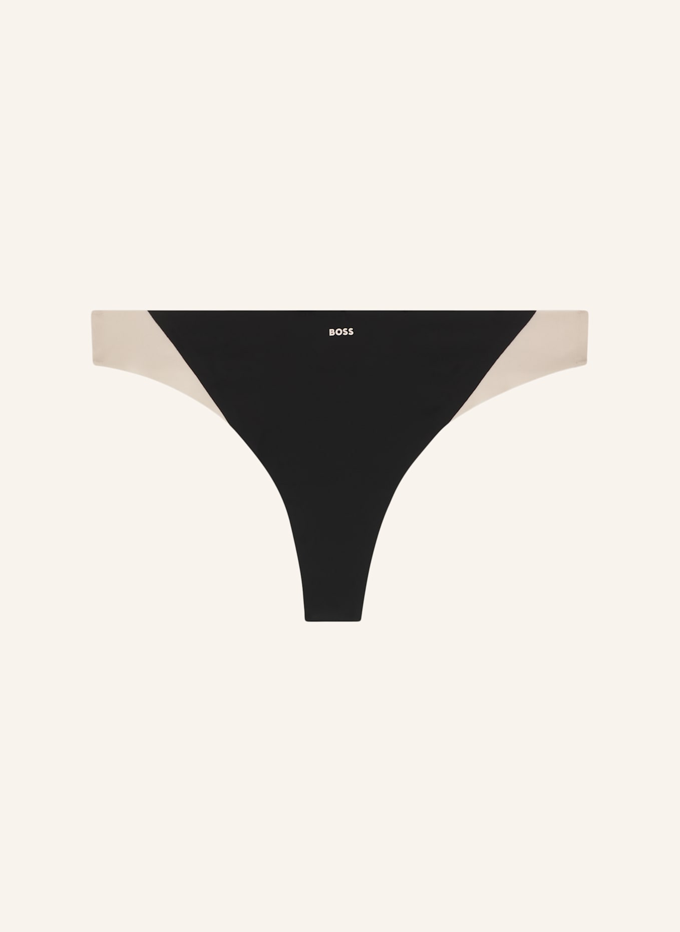 BOSS Slip THONG_B.MIRAGE: SCHWARZ