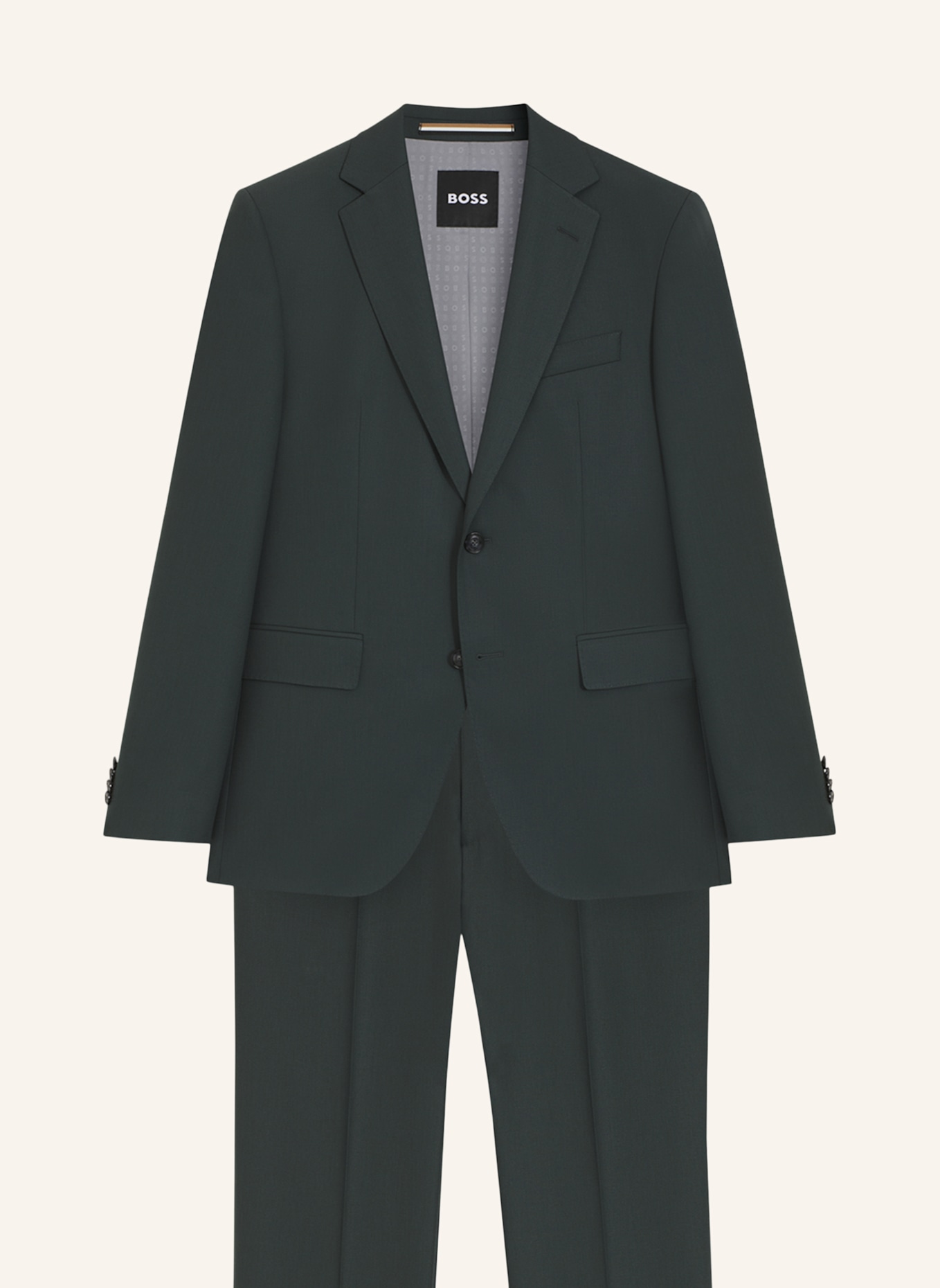 BOSS Business Anzug H-JECKSON-2PCS-253 Regular Fit: GRÜN