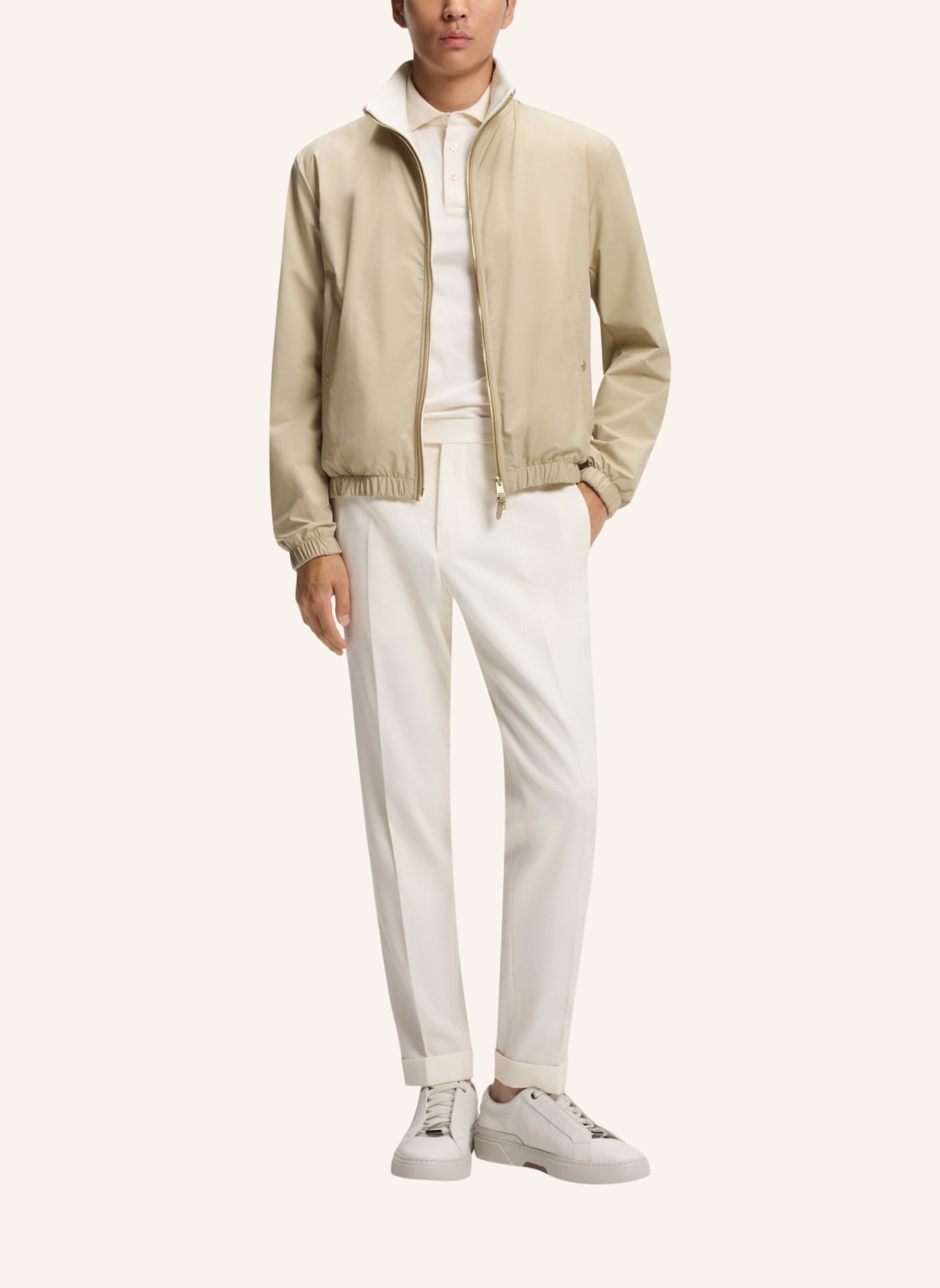 BOSS Casual Jacke L-CORE1 Regular Fit: KHAKI