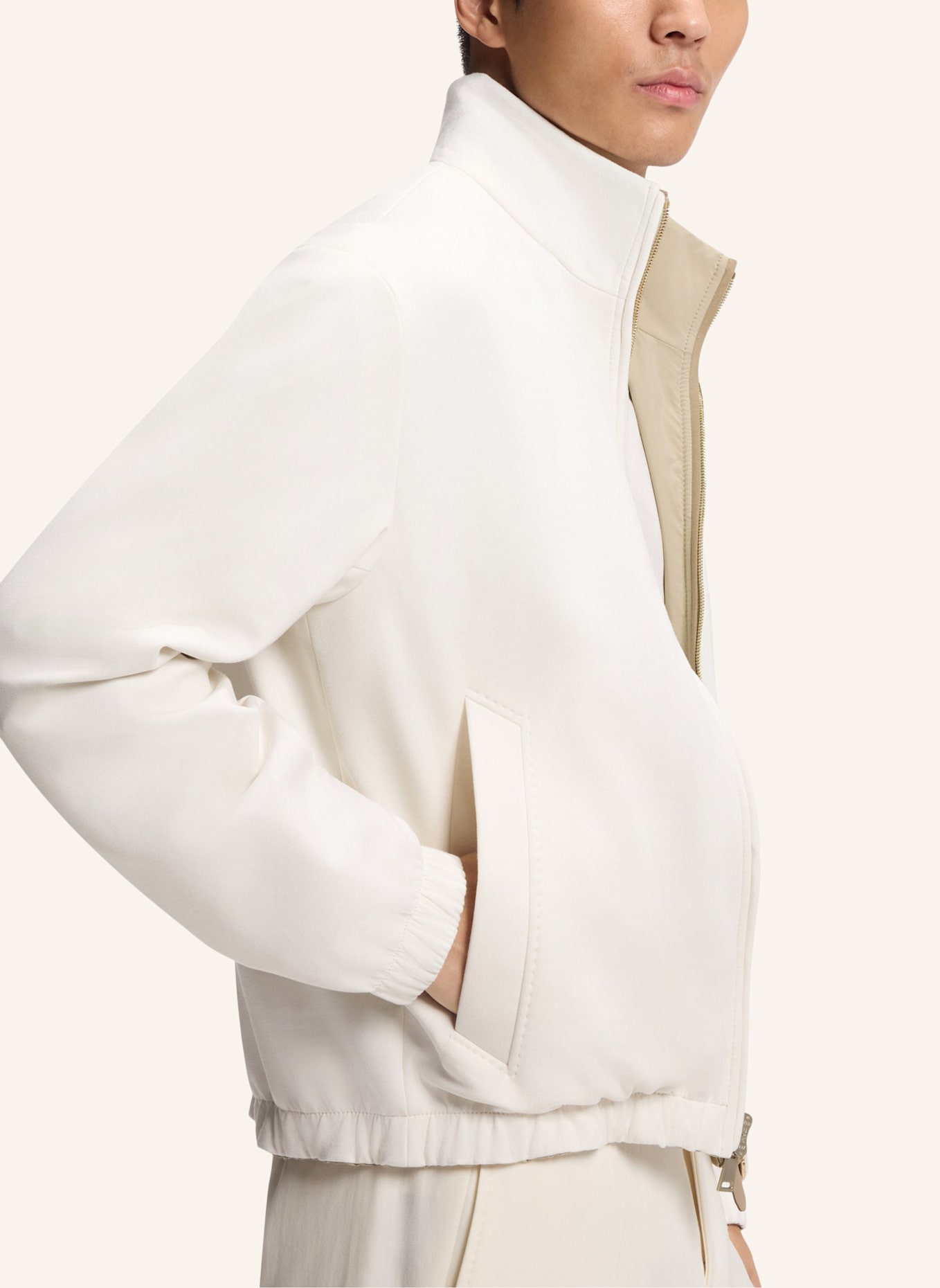 BOSS Casual Jacke L-CORE1 Regular Fit: KHAKI