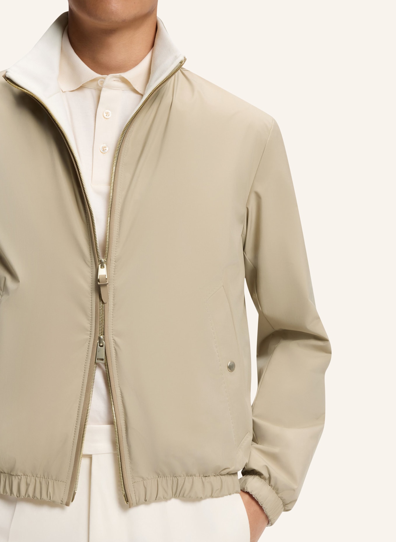 BOSS Casual Jacke L-CORE1 Regular Fit: KHAKI