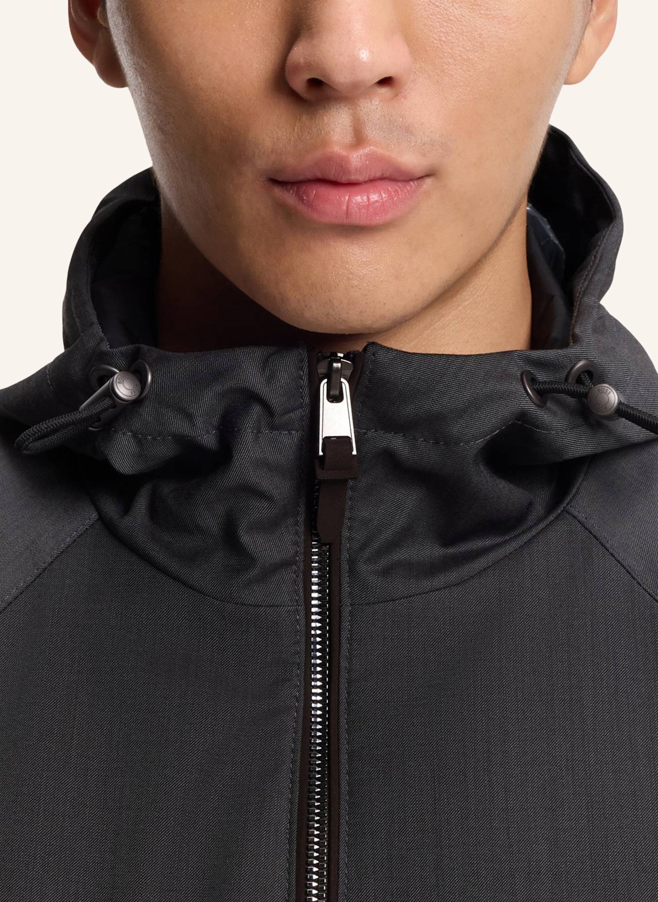 BOSS Casual Jacke L-CORAKO1 Regular Fit: SCHWARZ