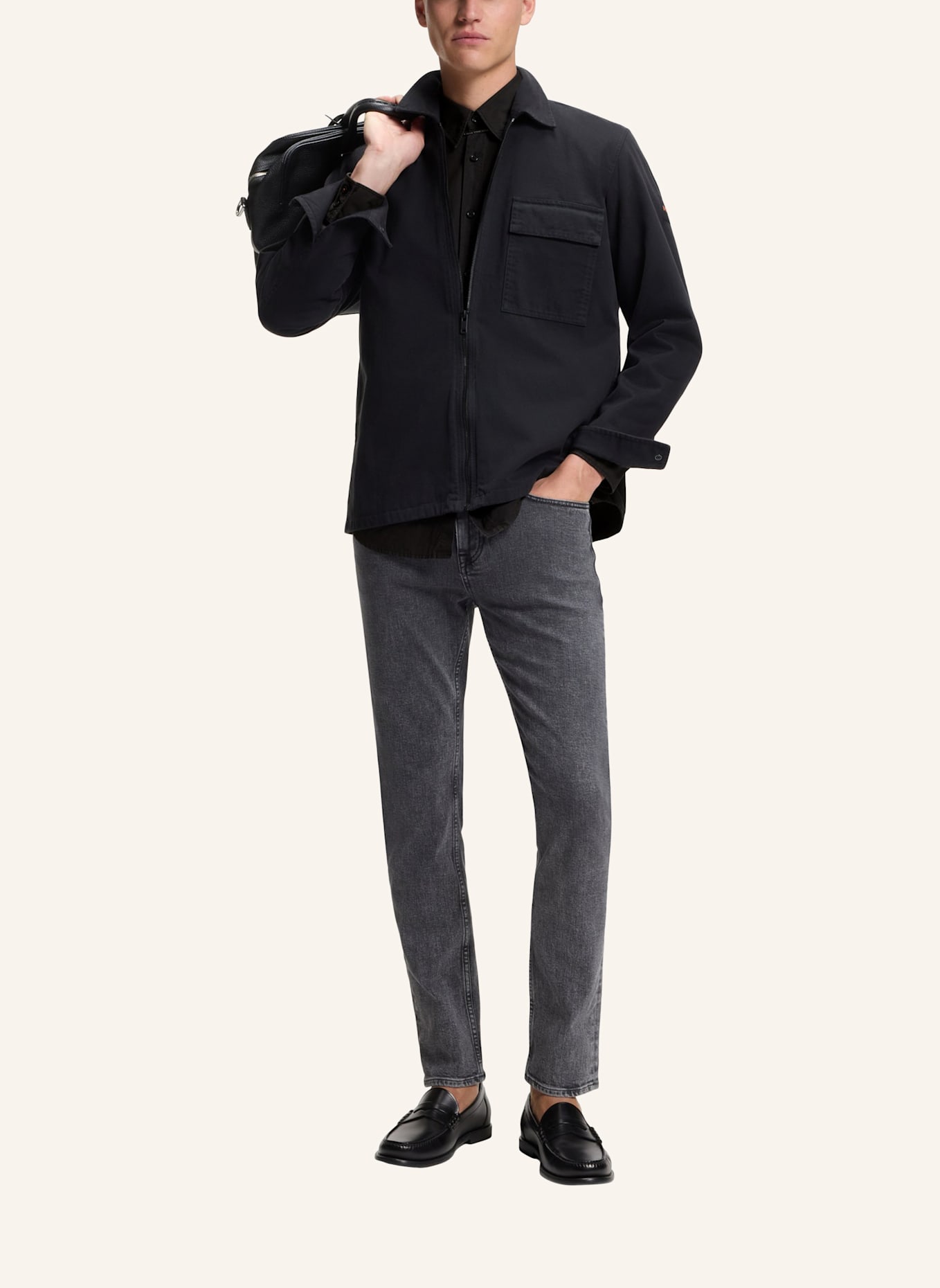 BOSS Hemd RELEGANT Regular Fit: SCHWARZ