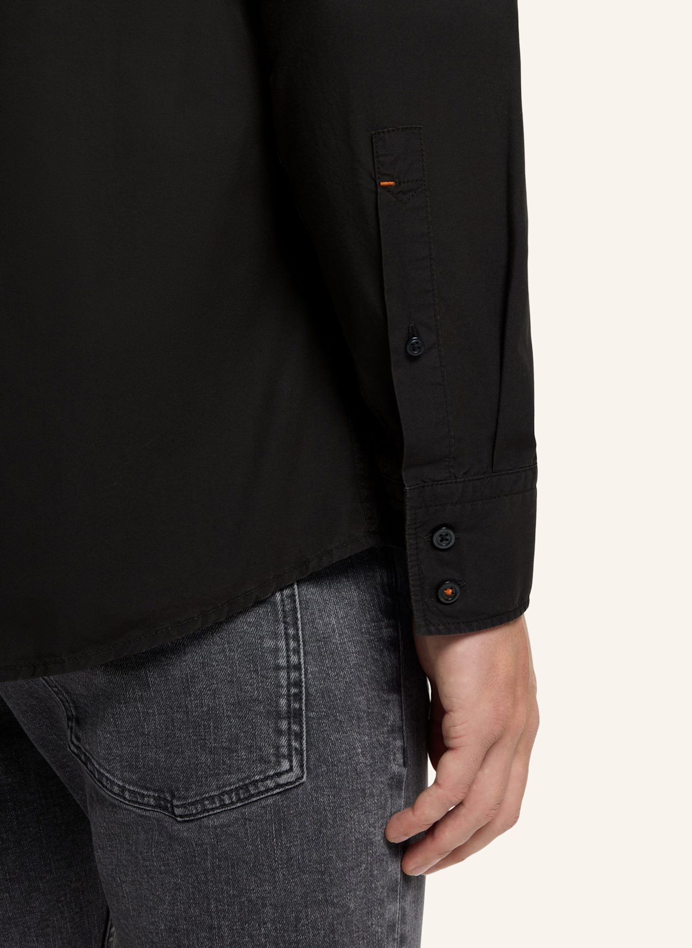 BOSS Hemd RELEGANT Regular Fit: SCHWARZ