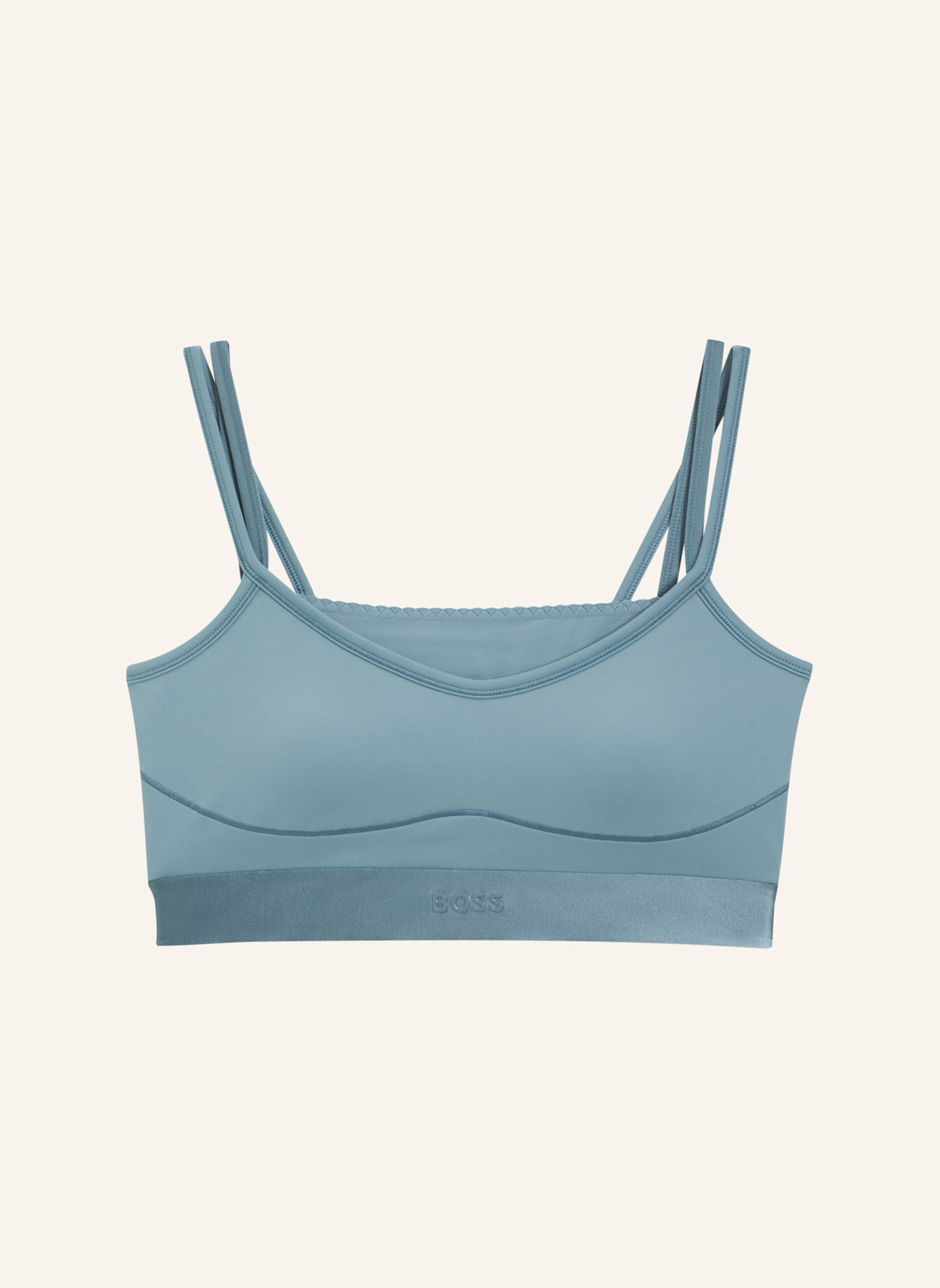 BOSS Casual Top EDELE Slim Fit: BLAU