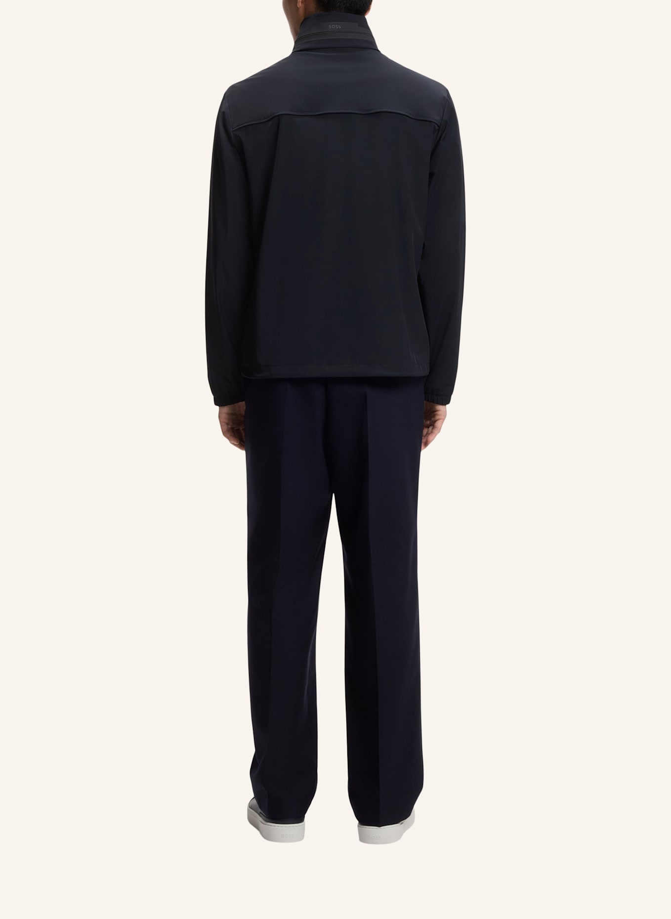 BOSS Casual Jacke P-CURIOL Regular Fit: DUNKELBLAU