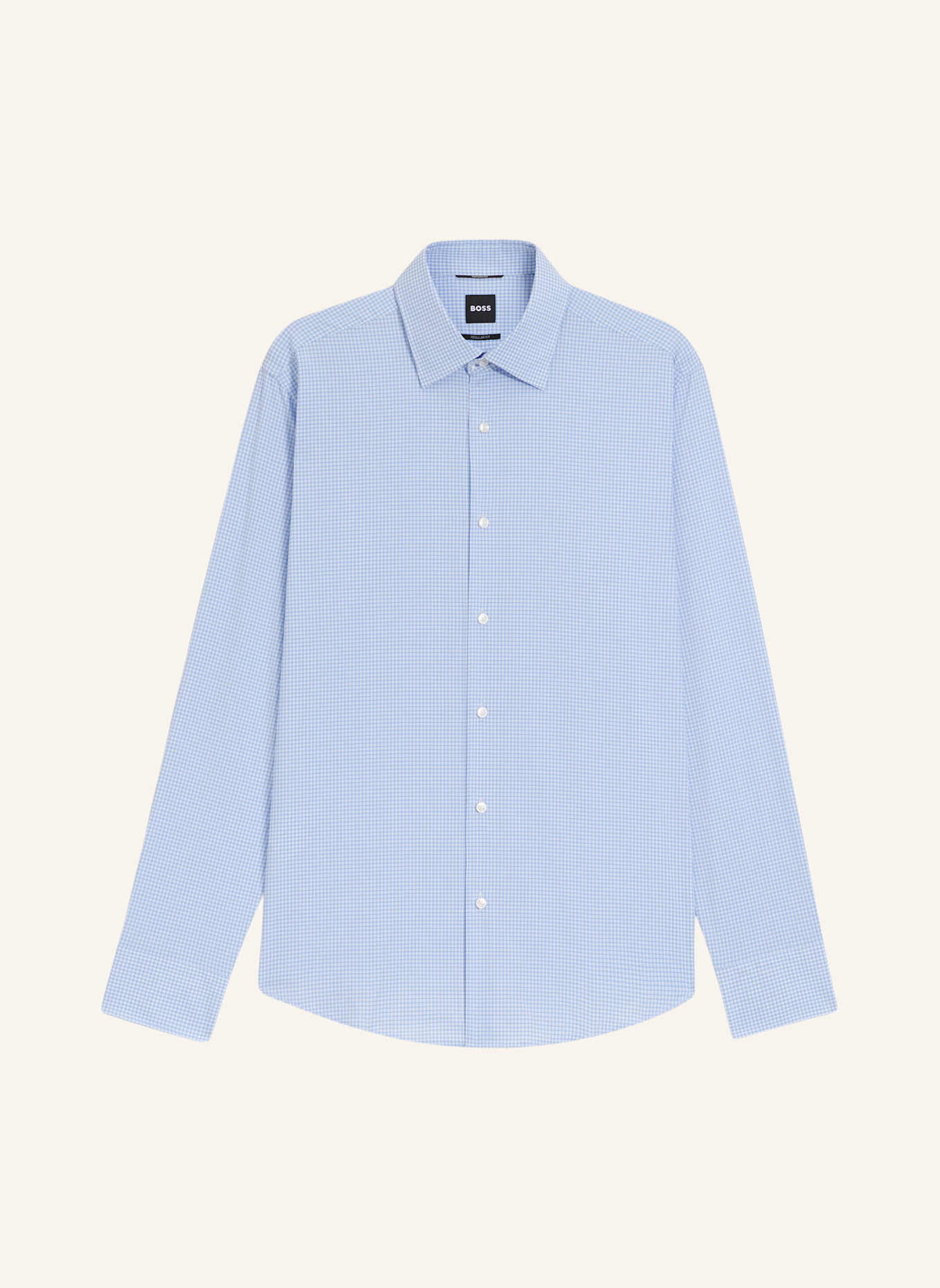 BOSS Business Hemd P-JOE-K-261 Regular Fit: HELLBLAU