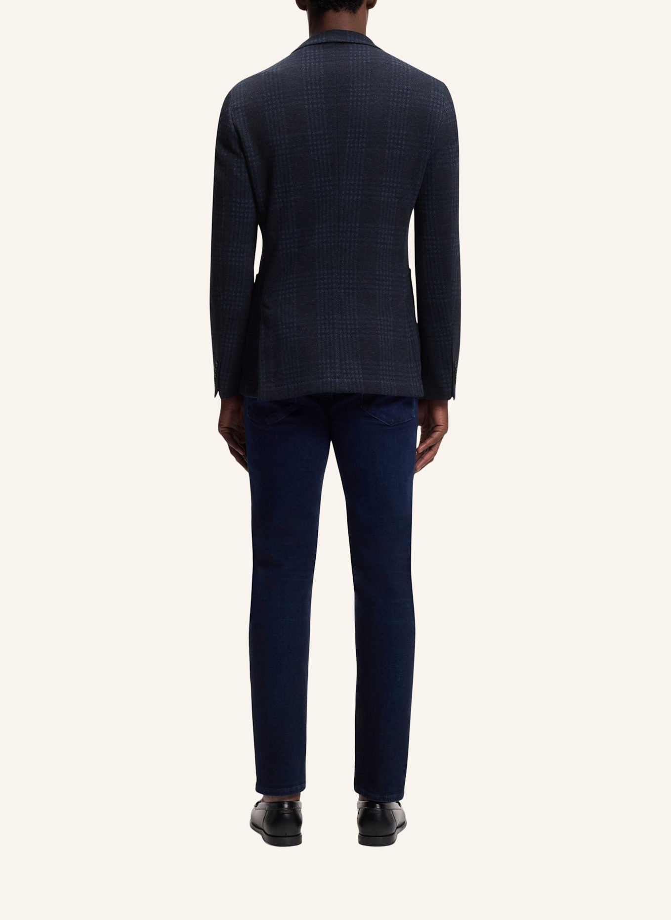 BOSS Blazer C-HANRY-J-252 Slim Fit: DUNKELBLAU