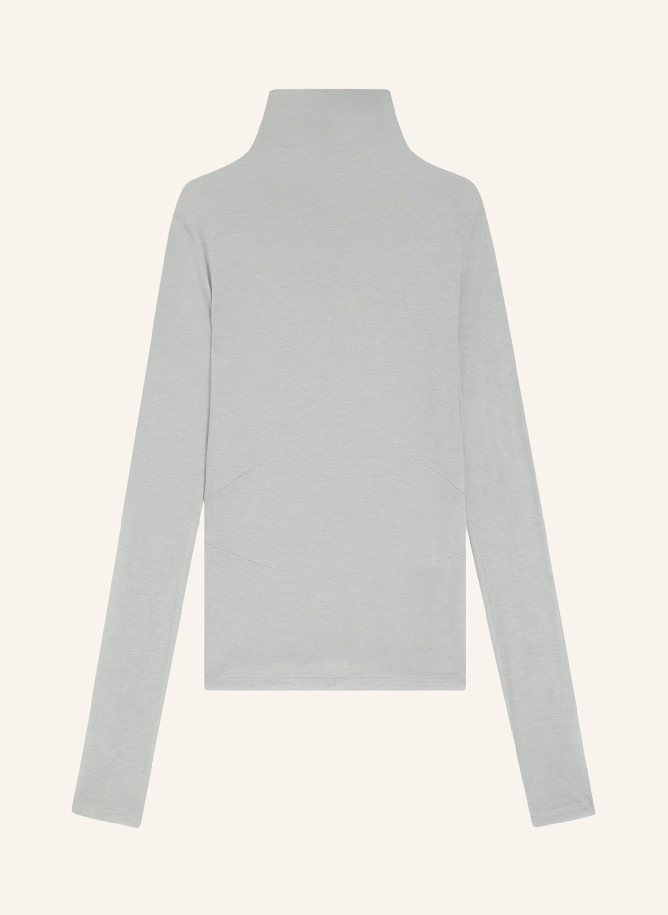 BOSS Longsleeve ELAVU: SILBER