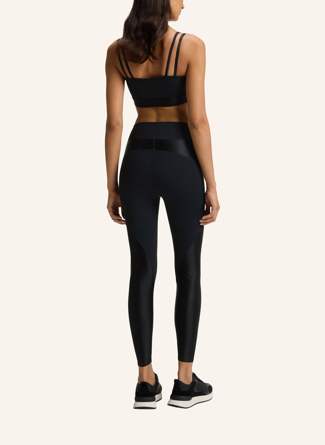 BOSS Casual Top EDELE Slim Fit: DUNKELBLAU