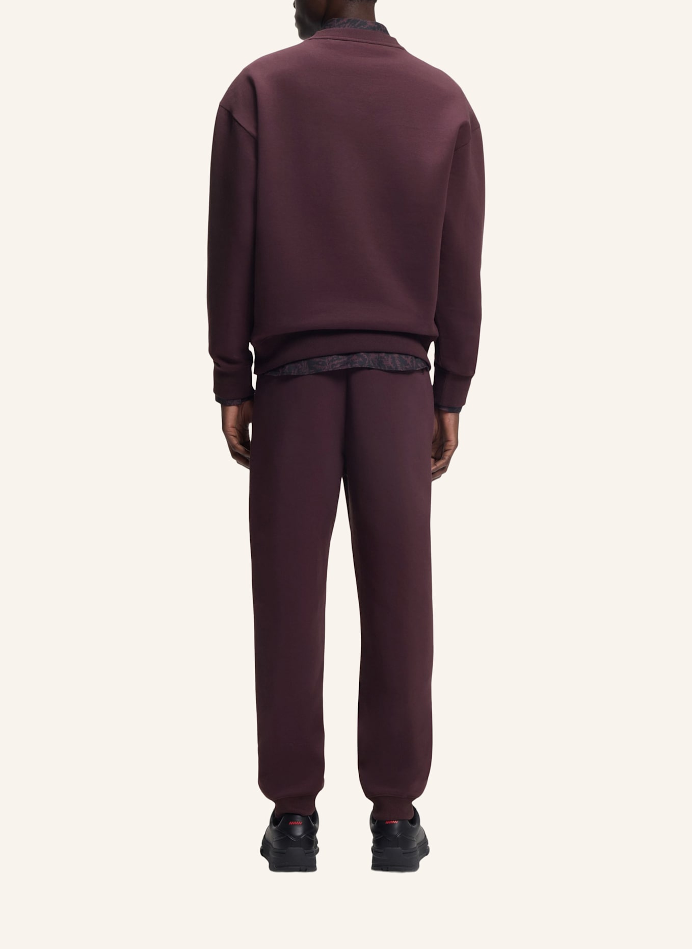 HUGO Sweatshirt DETTIL Relaxed Fit: BRAUN