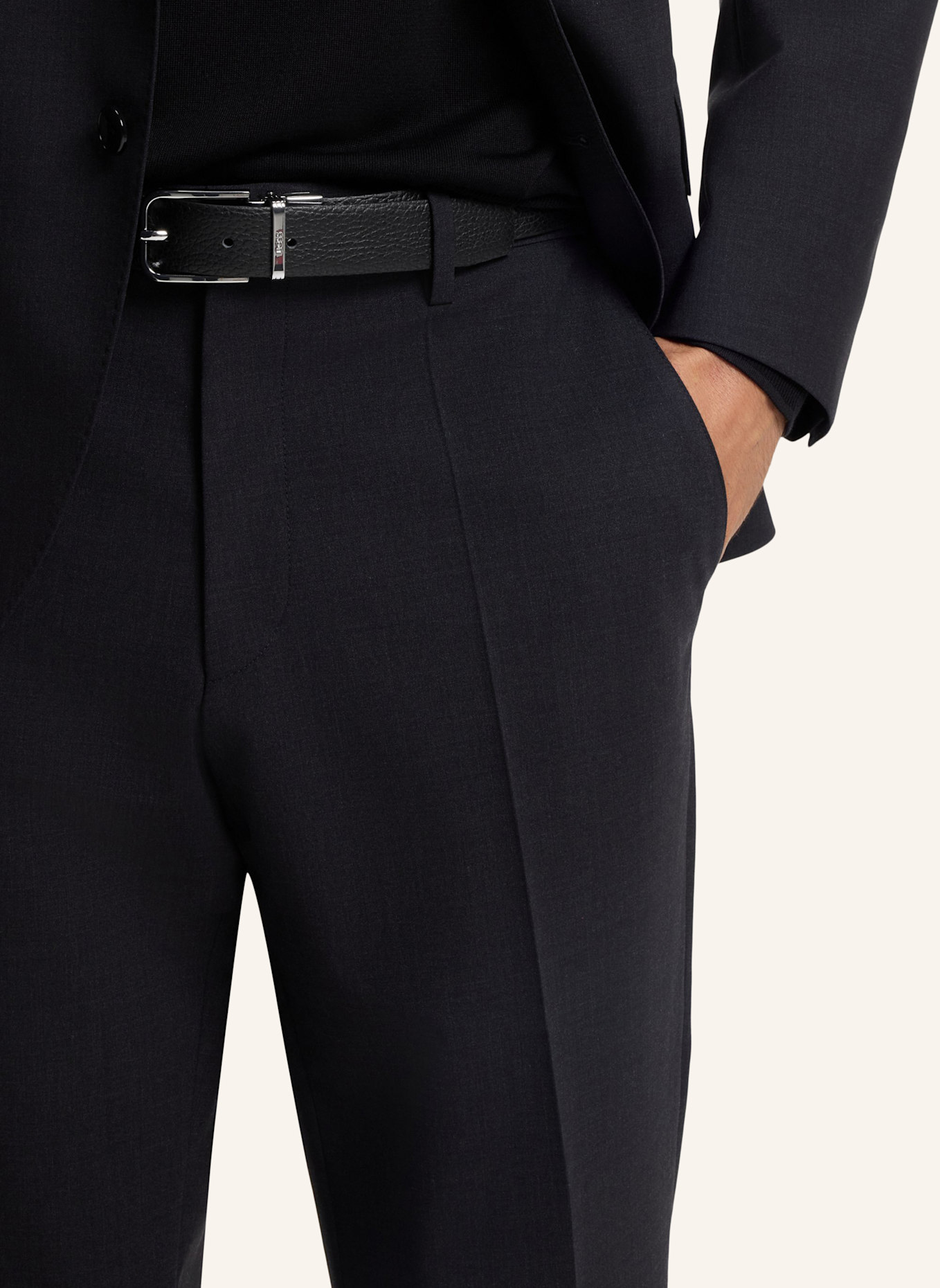 BOSS Business Gürtel MADISON-B1_OR30_GRP: SCHWARZ