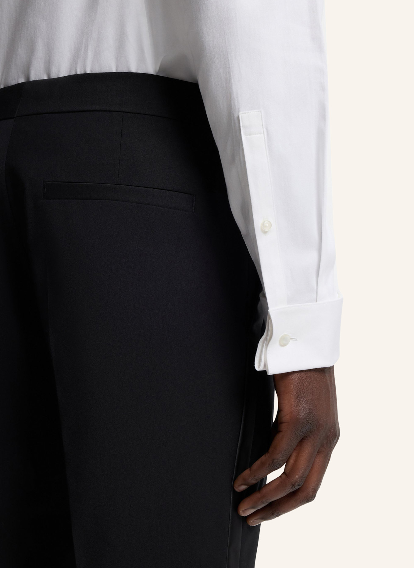 HUGO Business Hemd KING Slim Fit: WEISS